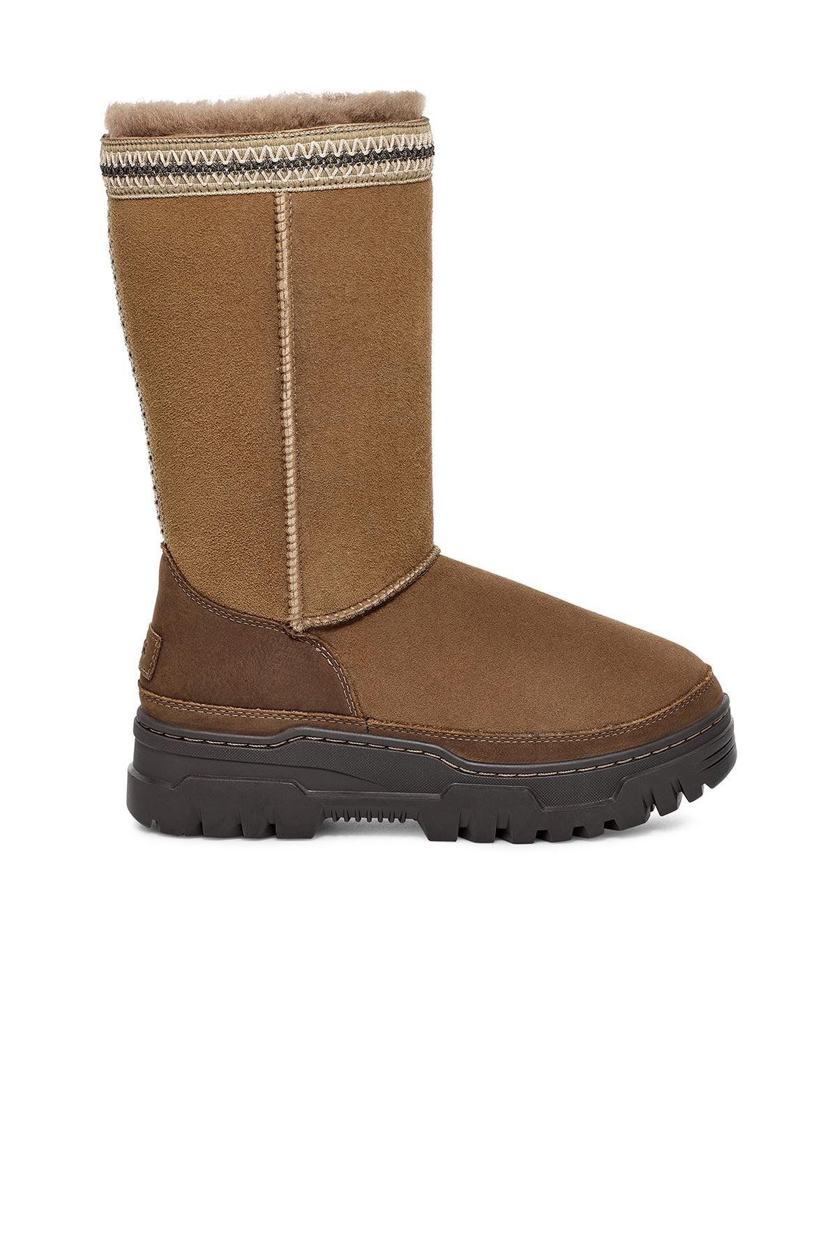 UGG W Classic Tall Trailgazer Hickory (ceviz Rengi) 1158323