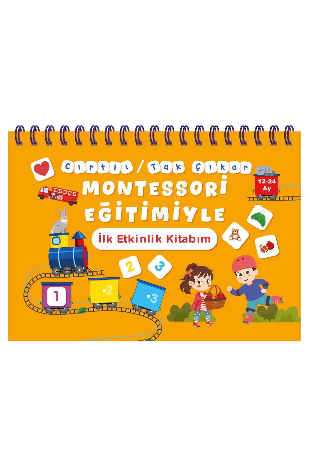 bebek ve uyku Cırtlı, Tak Çıkar Montessori Eğitimiyle İlk Etkinlik Kitabım