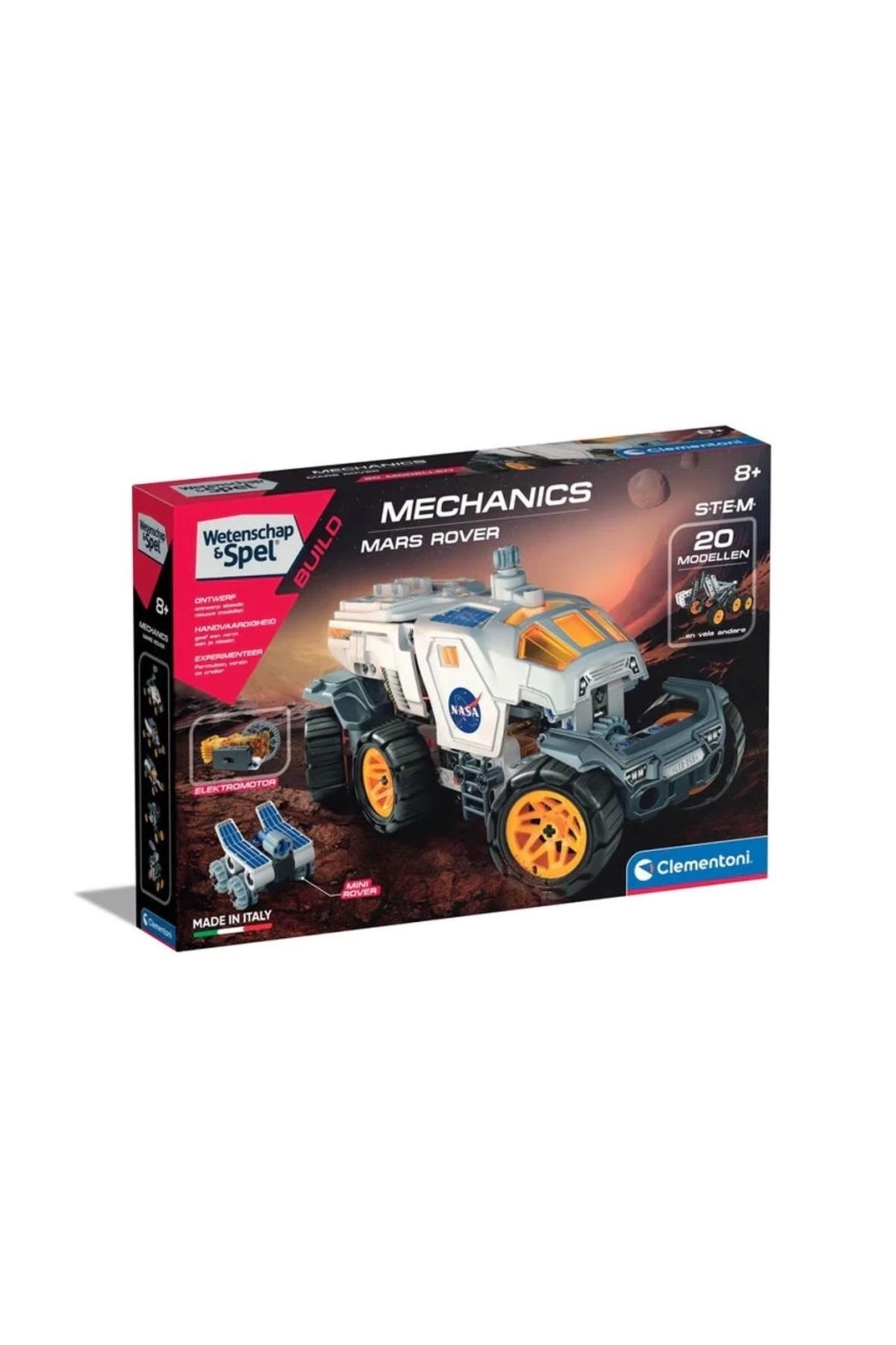 Basic Fun Çocuk 75070TR Mekanik Laboratuvarı - Nasa Mars Keşif Aracı +8 yaş