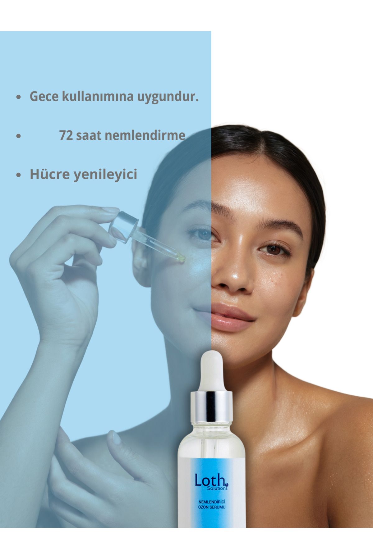 Loth Solutions-30 Ml Ozone Serum - Revitalizing and Moisturizing, All Skin Types 2