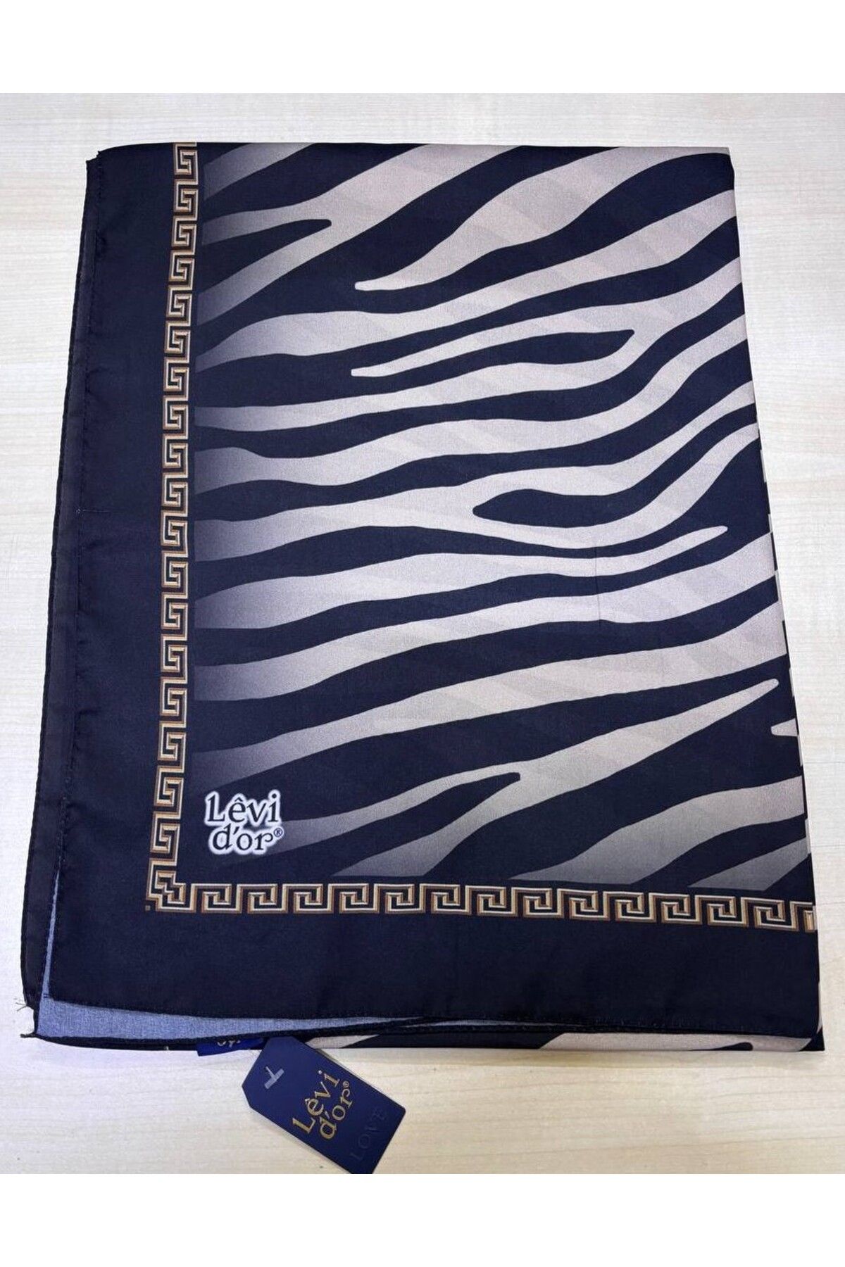 Levidor Zebra Desen Love Şal