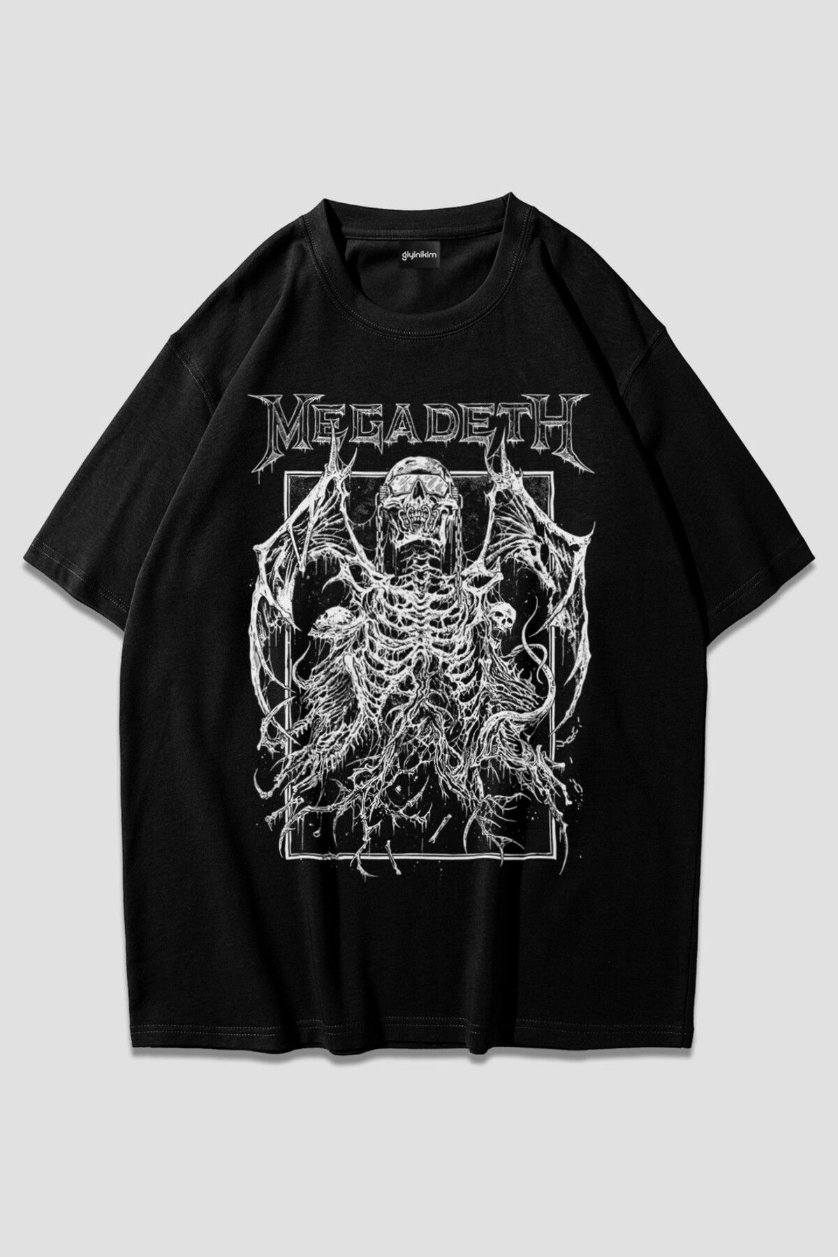 giyinikim Megadeth Oversize Unisex T-Shirt