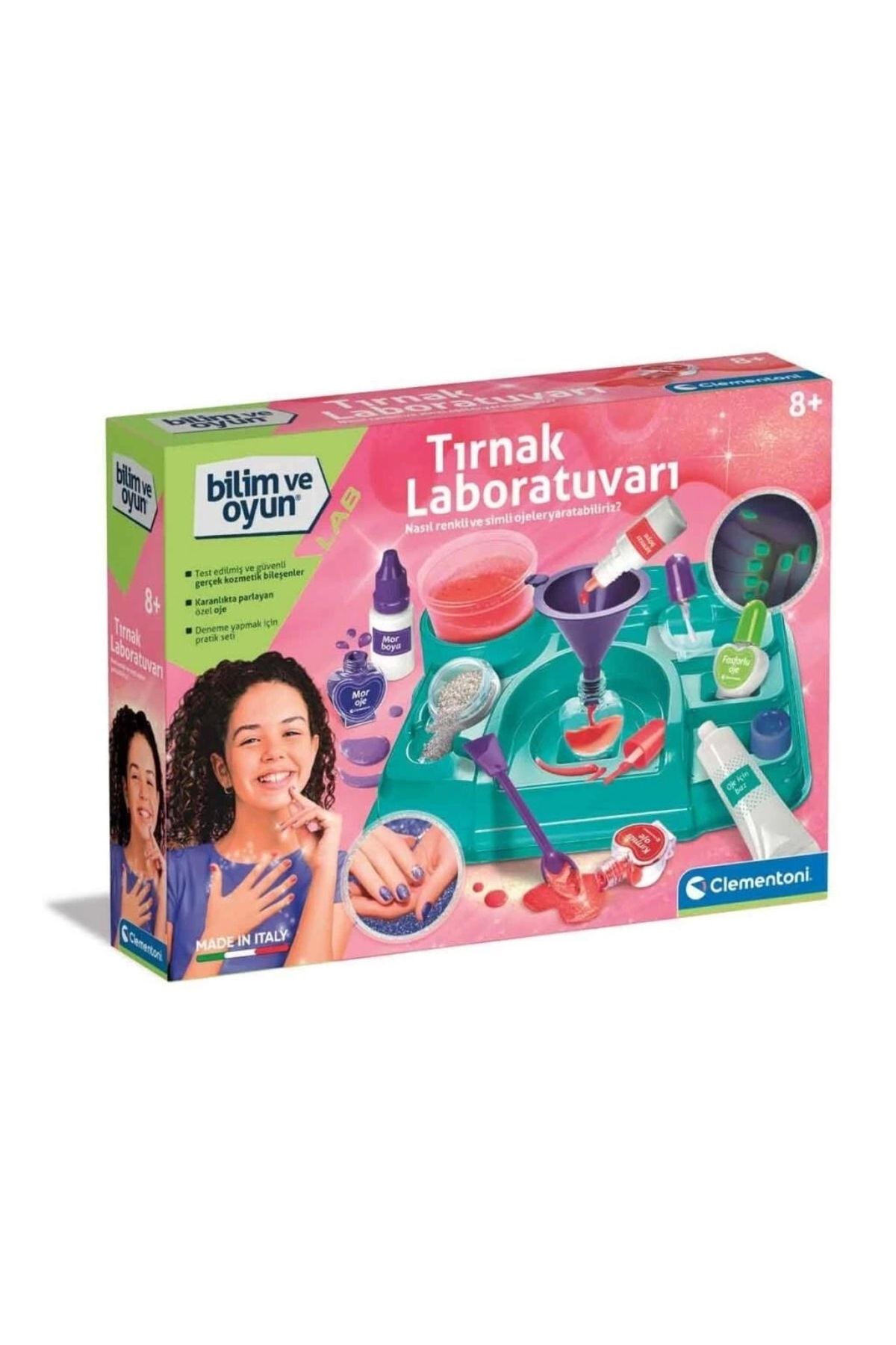 Basic Fun Çocuk 64471 Bilim ve Oyun - Tırnak Laboratuvarı +8 yaş