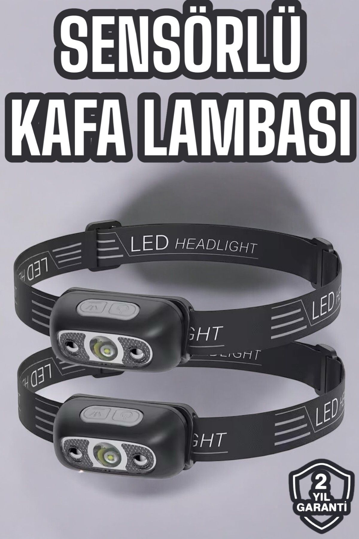 ASTRALTECH Kafa Lambası Kamp Lambası Led Işık Şarjlı Ayarlanabilir