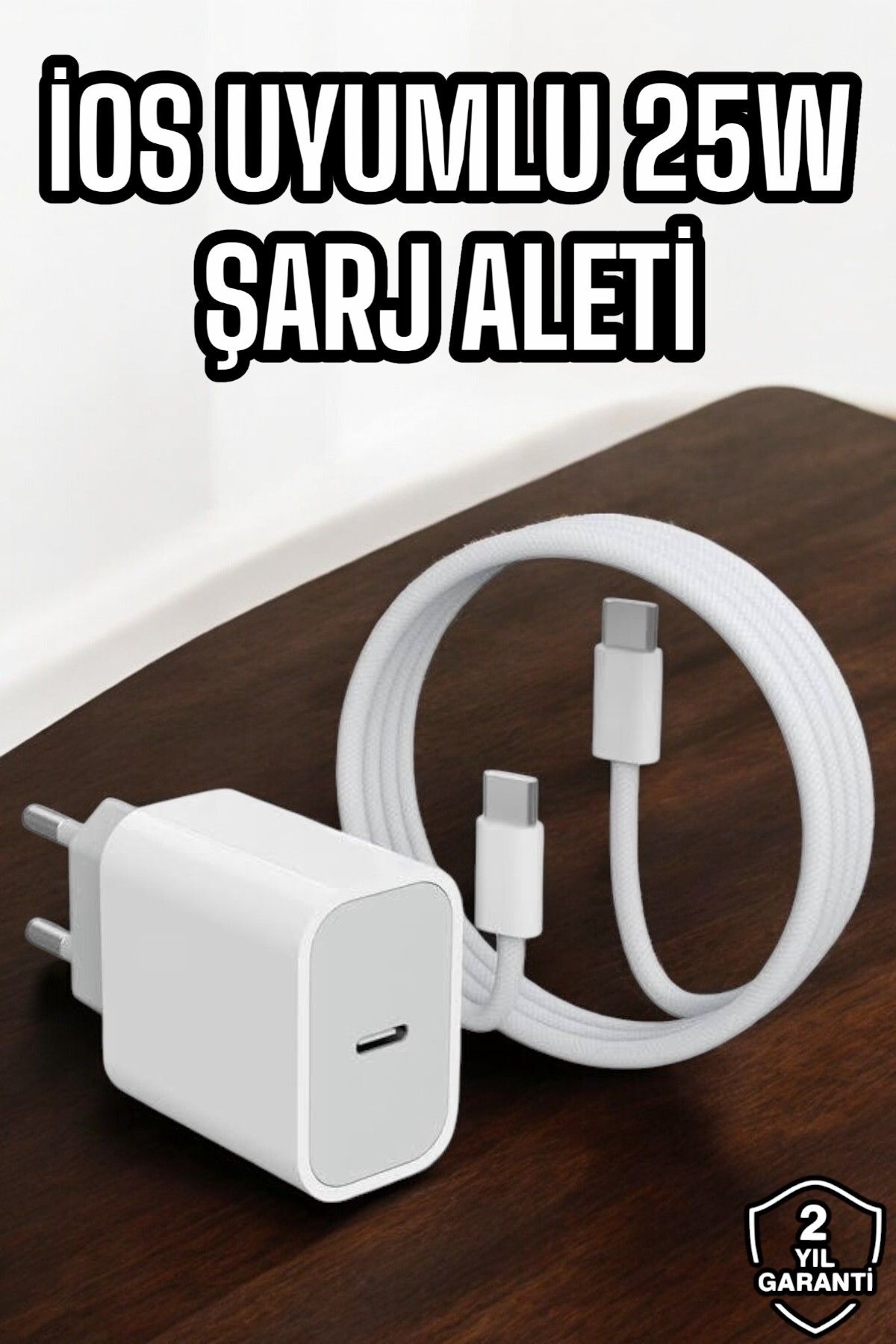 nerede bulurum Şarj Aleti İOS 15/15 Pro Max Uyumlu Şarj Adaptörü ve Kablosu