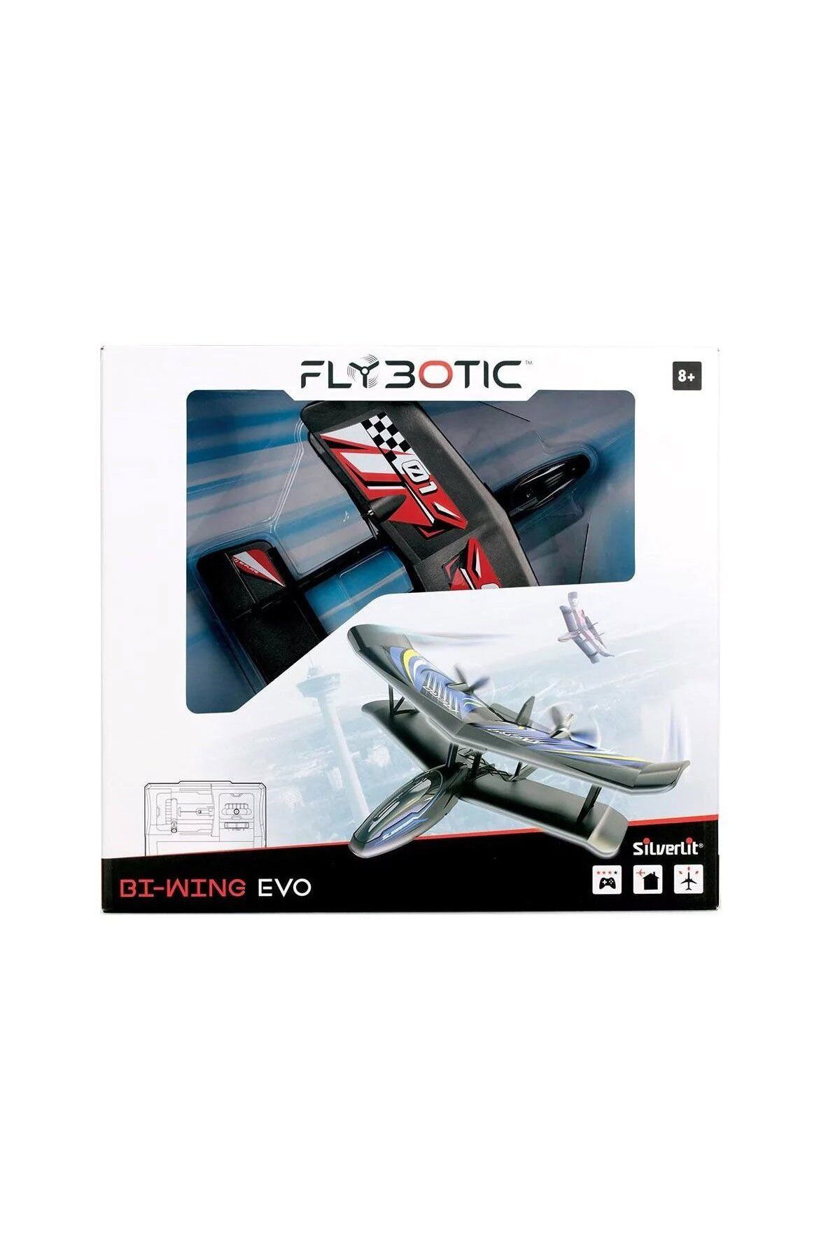 NECO TOYS SIL 85739 Silverlit Kumandalı Bi-Wing Uçak -Necotoys