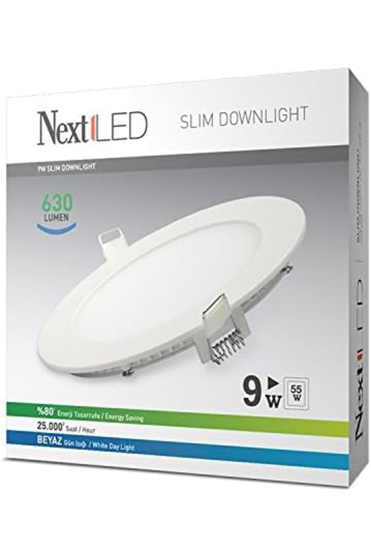 STOREMAX EMLshop Slim Ampul Beyaz Led 9W-Sly Yeni VDesing 986362