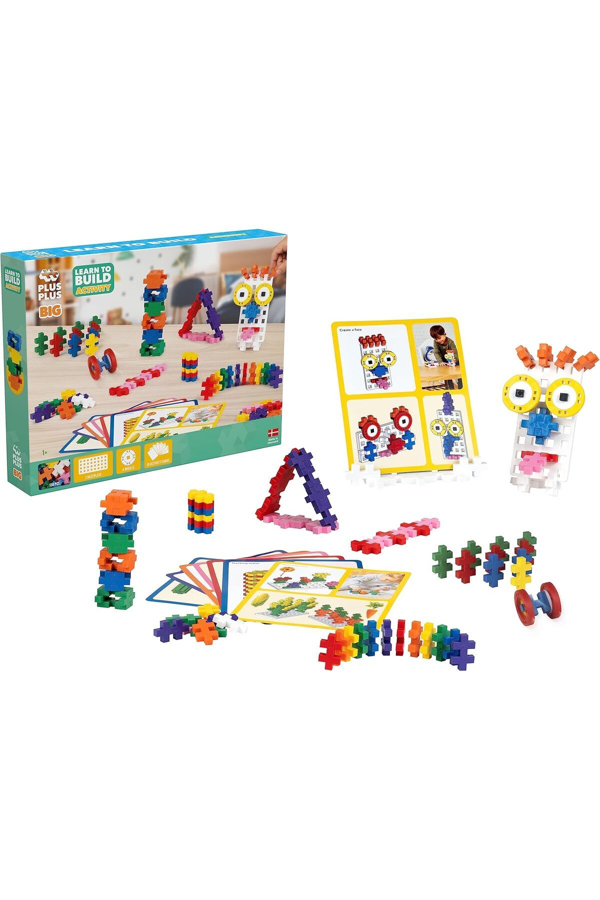 NcK PLUS BIG LEARN BUILD ACTIVITY / 130 PCS