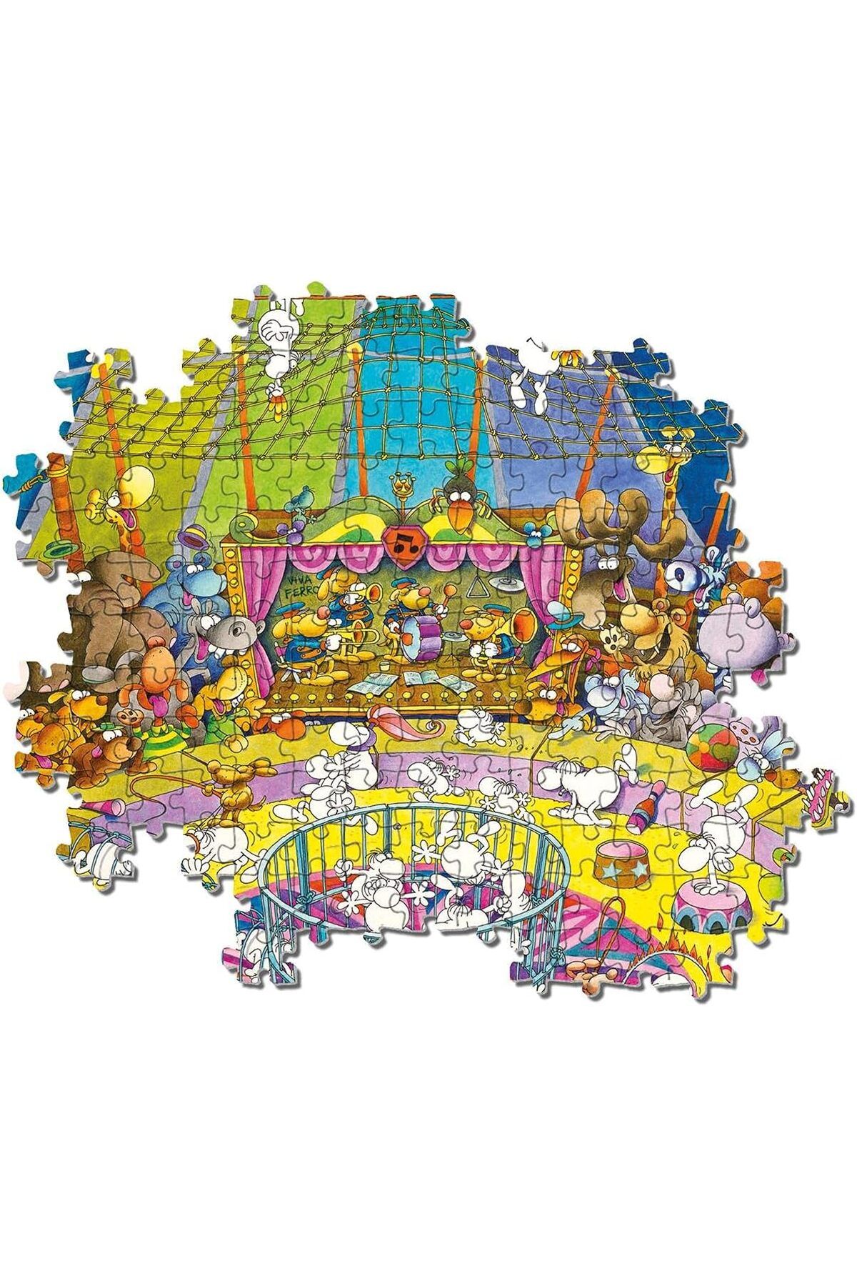 NcK 39536 Mordillo The Show Yetişkin Puzzle, Çok Renkli, 1000 Parça