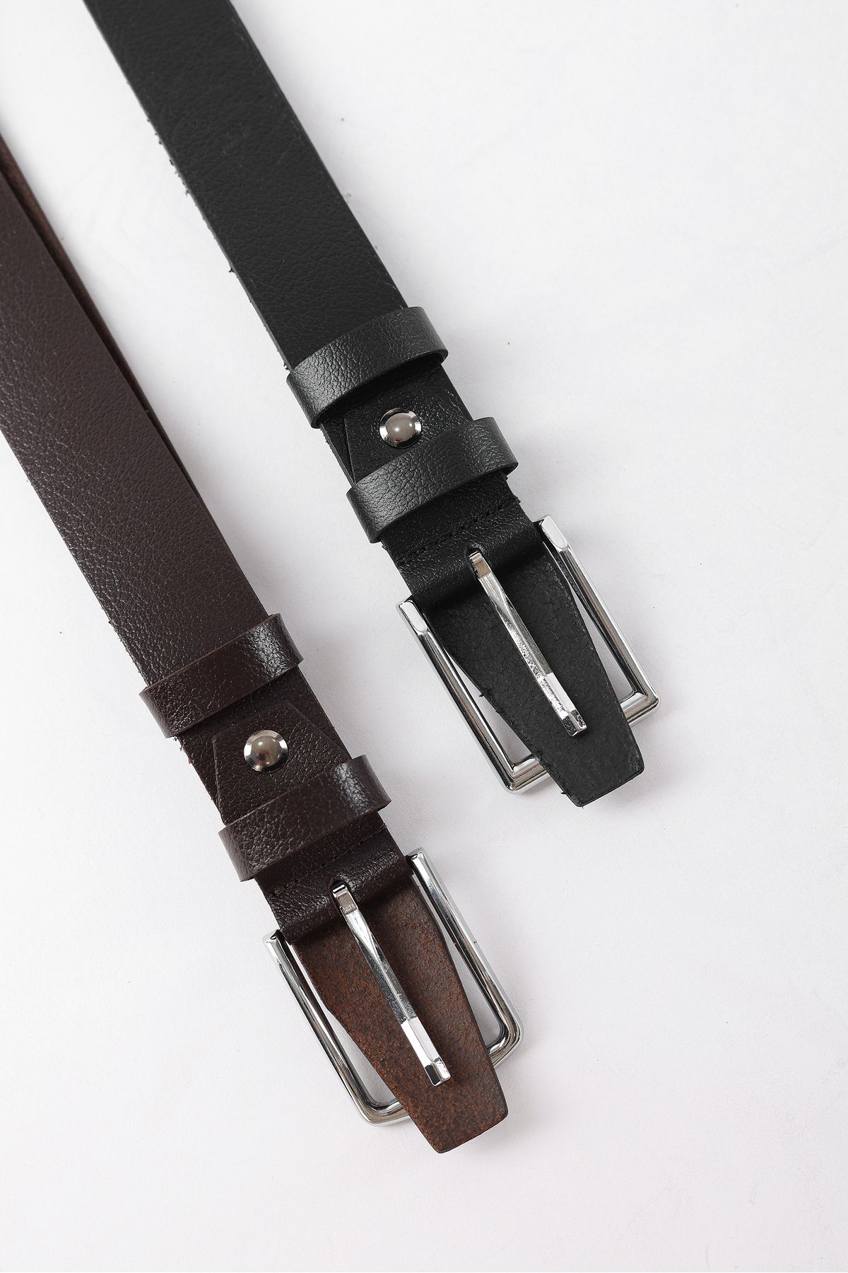 İDS COLLECTİON-Men's 100% Genuine Leather Belt Classic Clothing 8