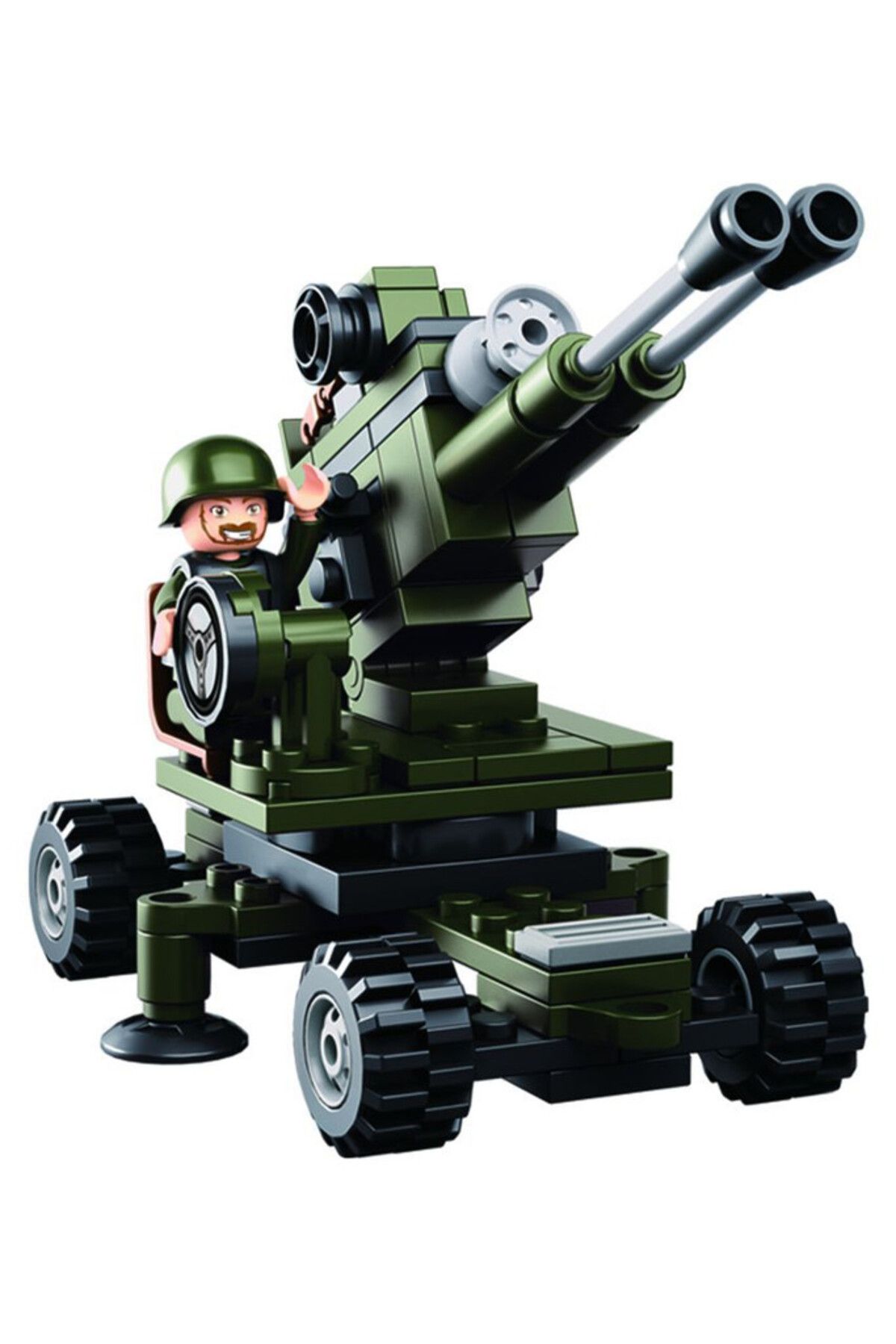 Sluban-Army Series - Artillery Building Blocks 94 PCS with Mini Figure 3