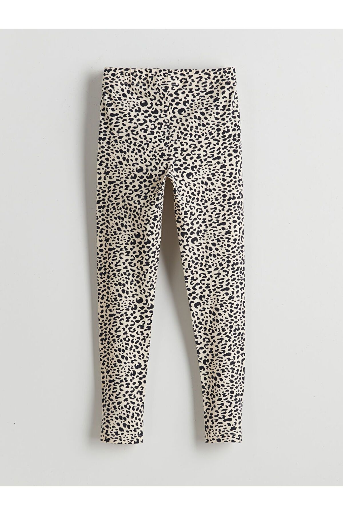 LC Waikiki-Leopard Patterned Girl's Leggings with Elastic Waist 2
