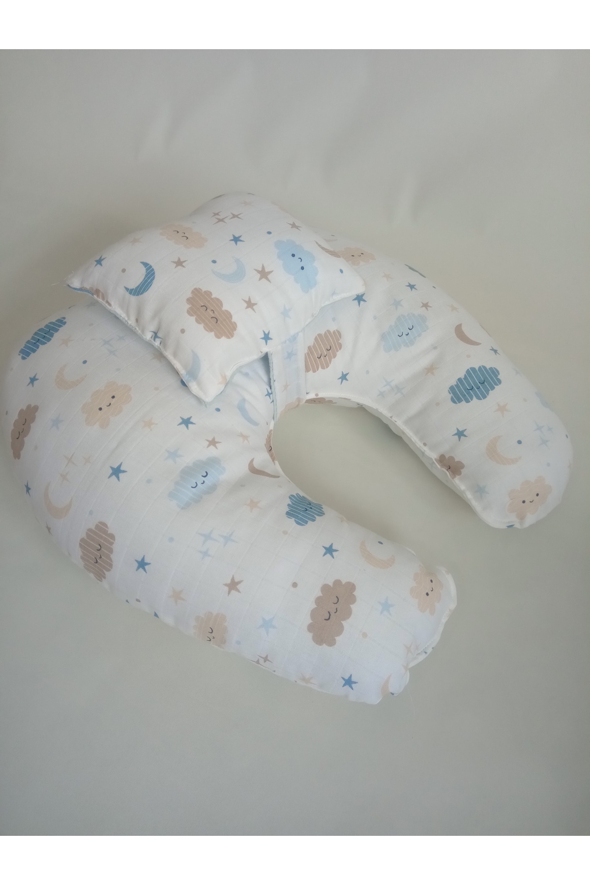 Wenaris % 100 pamuk muslin  Emzirme Yastığı fotoğrafı 2 (önizleme)