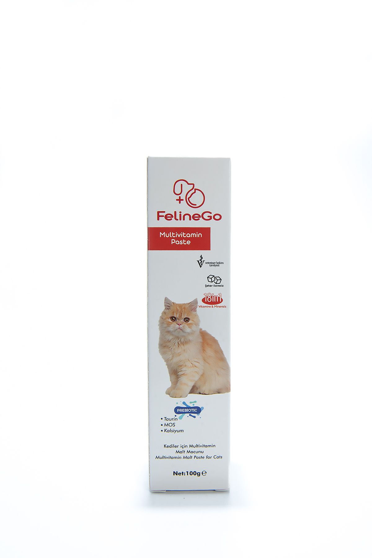 FelineGo Multivitamin Paste 100g Kediler İçin Multivitamin Malt Macunu