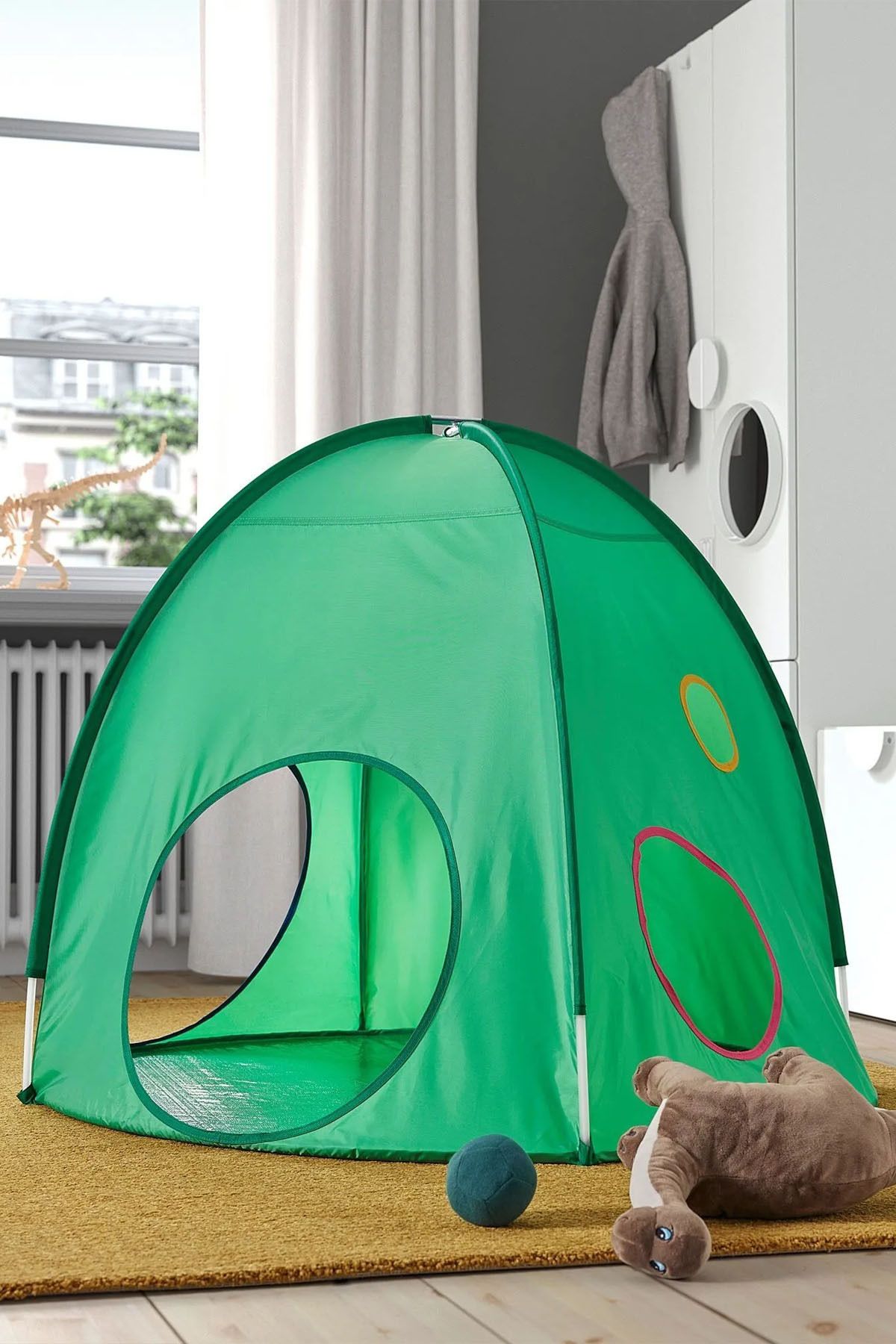 Binbirreyon Çocuk Oyun Çadırı Dome Çadır 98x80cm Yeşil PC416