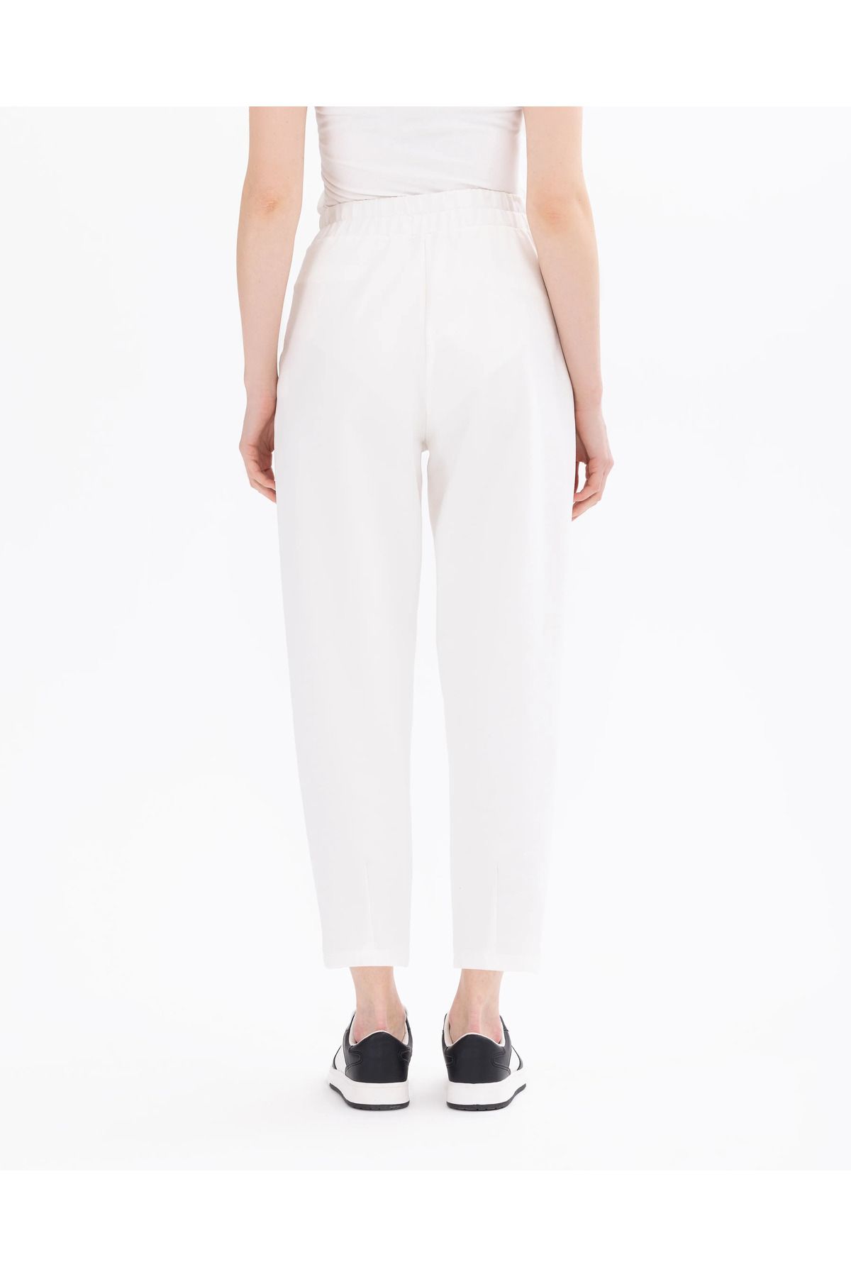 SEÇİL-Ankle Length Sweatpants with Pockets 6