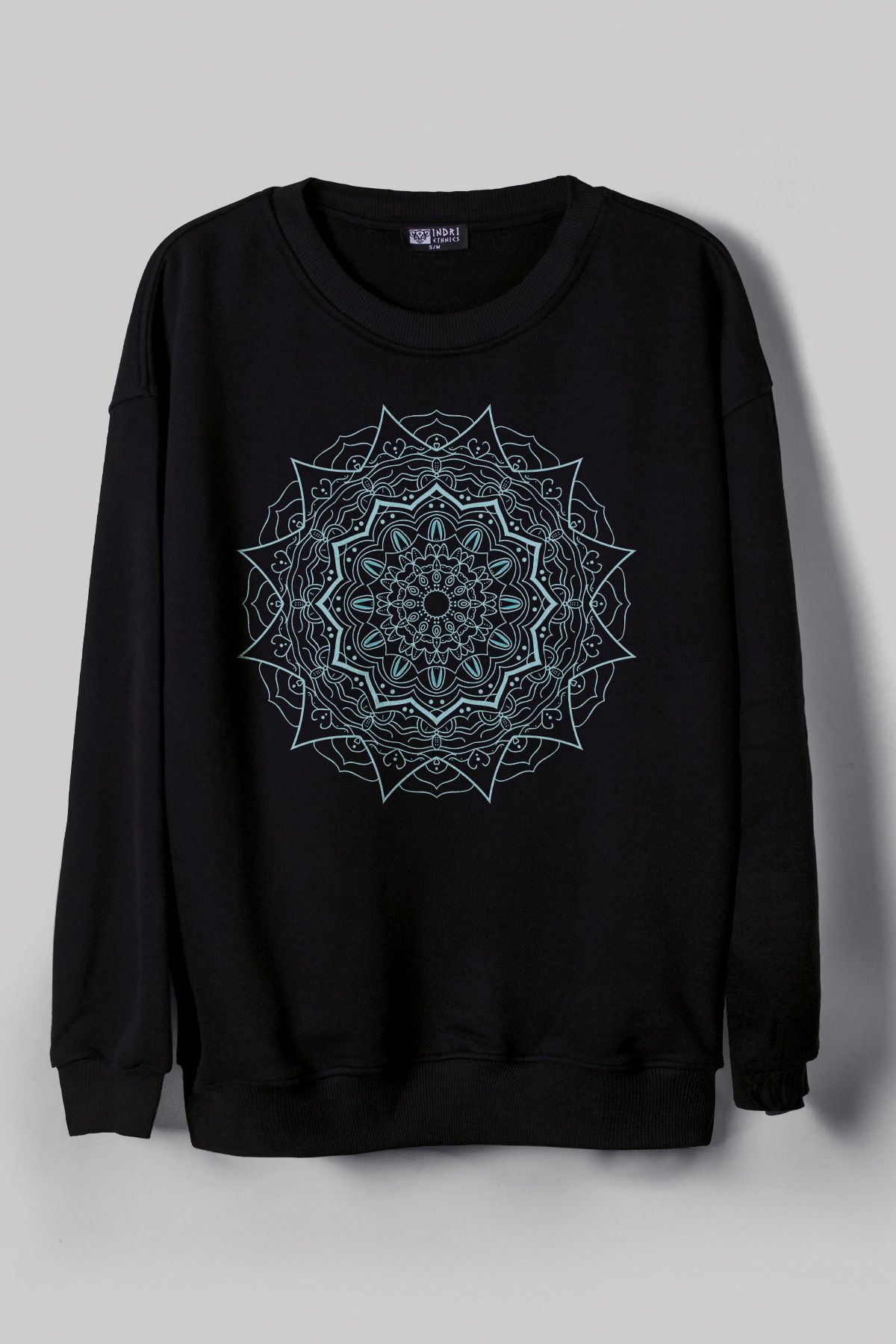 Indri Ethnics Mandala Oversize Sweatshirt