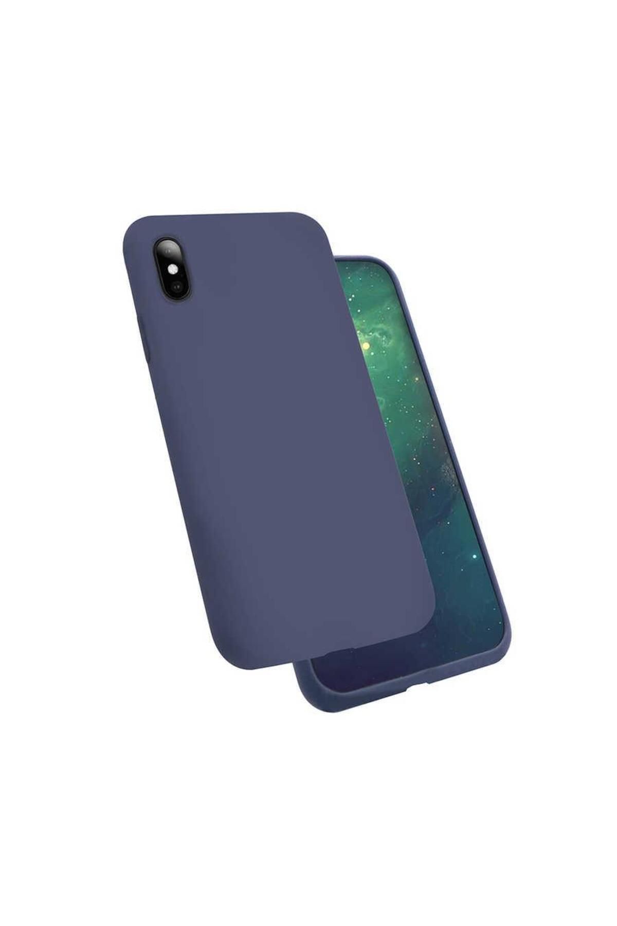 Musal iPhone XS Max Kılıf Kadife İç Yüzey Wireless Destekli Silk Silikon