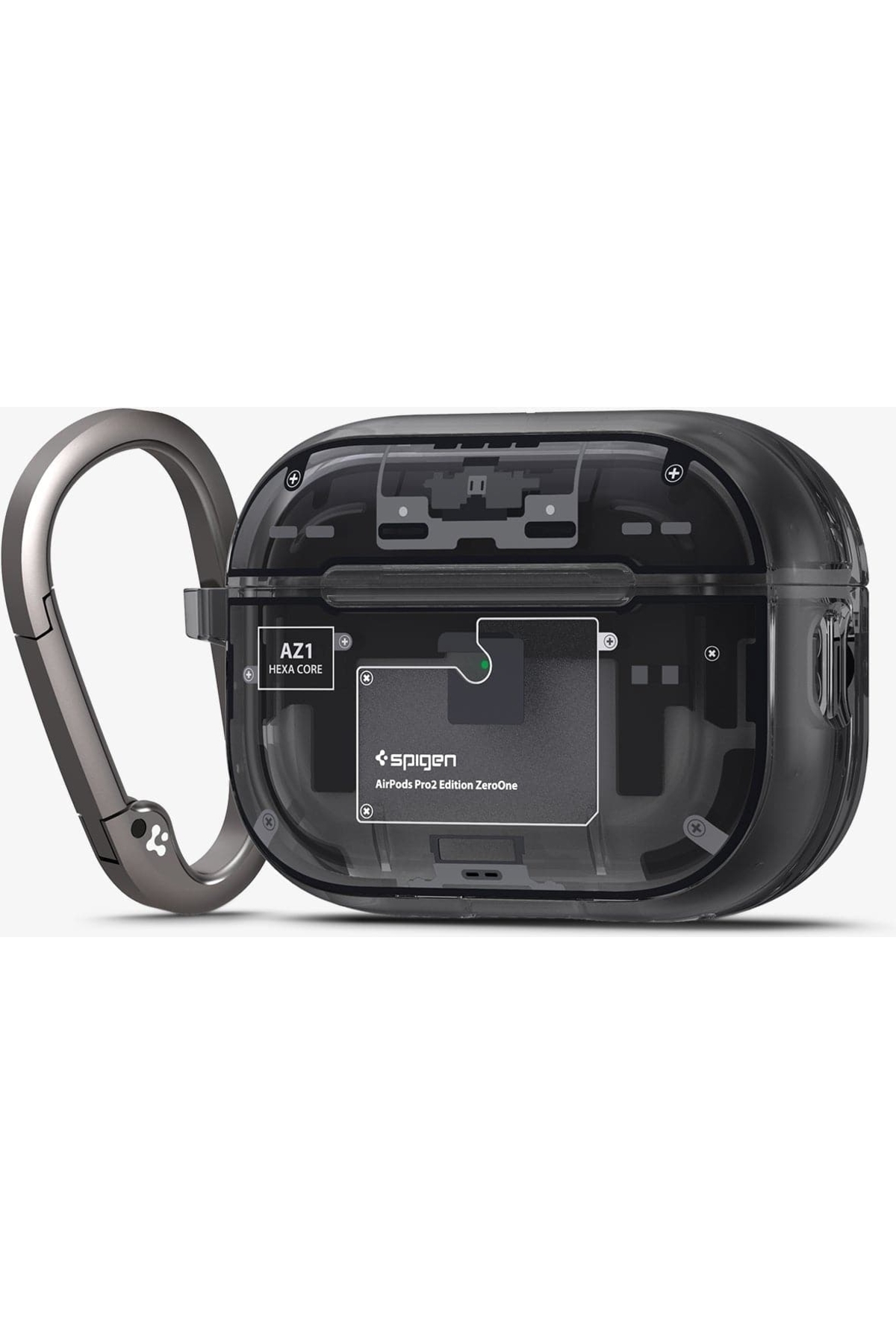 Spigen AirPods Pro (2. nesil) Kılıf Ultra Hybrid Zero One Black