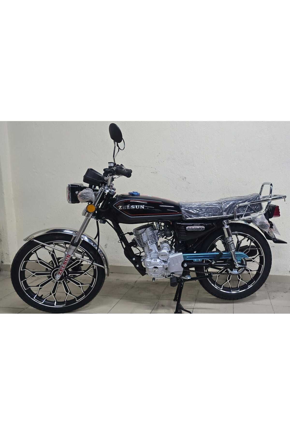 Zealsun ZELSUN ZLS-50 REX BENZİNLİ MOTOSİKLET - SİYAH - 150 CC YÜKSELTME KİTİ HEDİYE