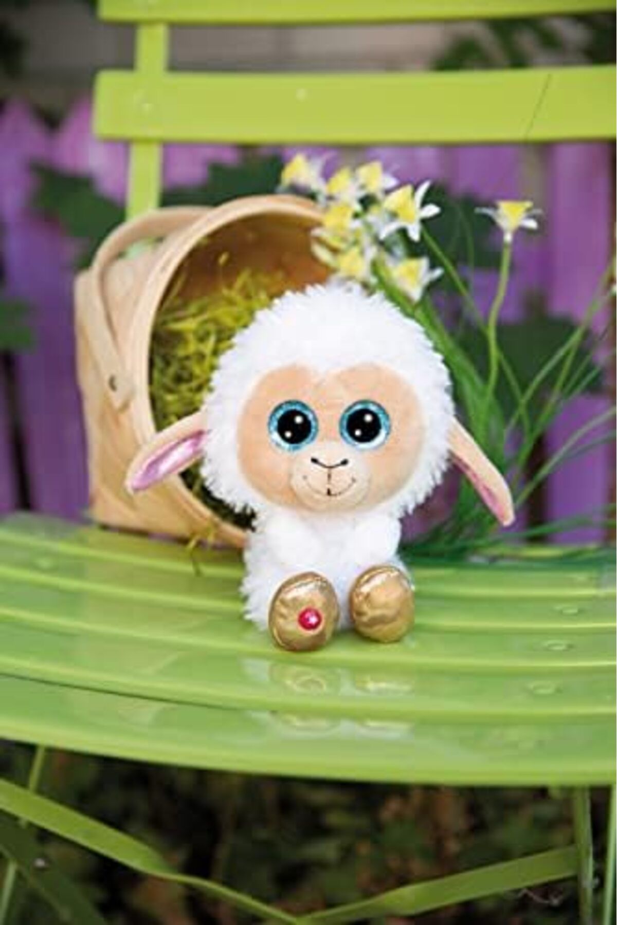 STOREMAX sivtcrt 15cm Green Sheep Wollon Soft Toy 48681 GLUBSCHIS Yeni Modern Desing 1053513