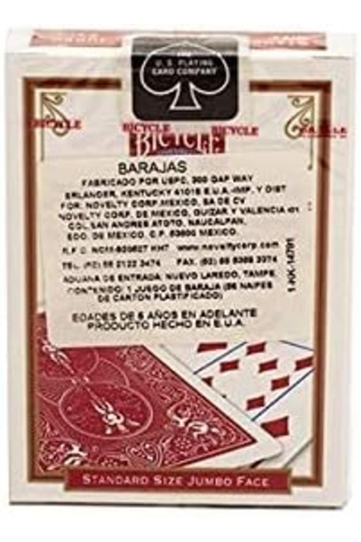 STOREMAX slcshp Playing Cards Jumbo Index Back International Rider Yeni cloydx 1061052