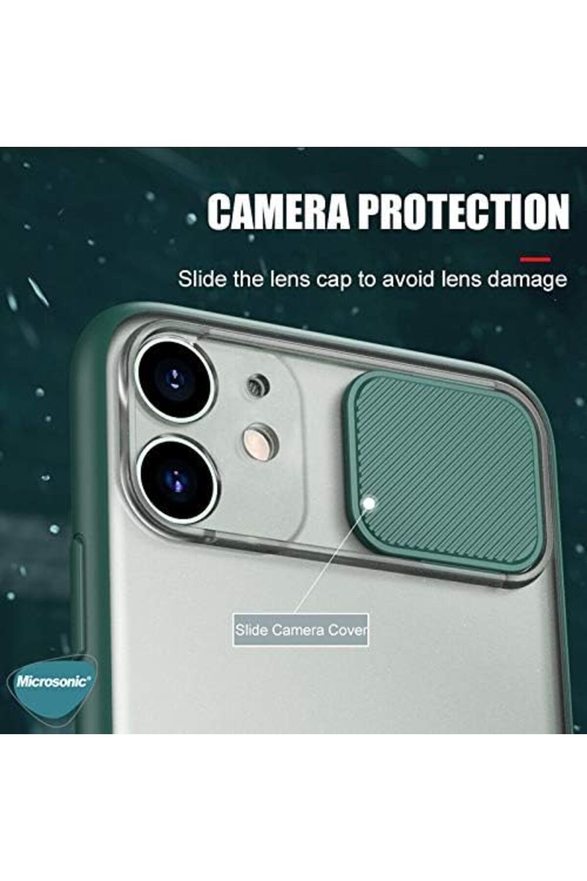 ChicAura Ch Shop Protection Pembe Camera Lens Kılıf Slide iPhone 11  Yeni Star Collections 1002192