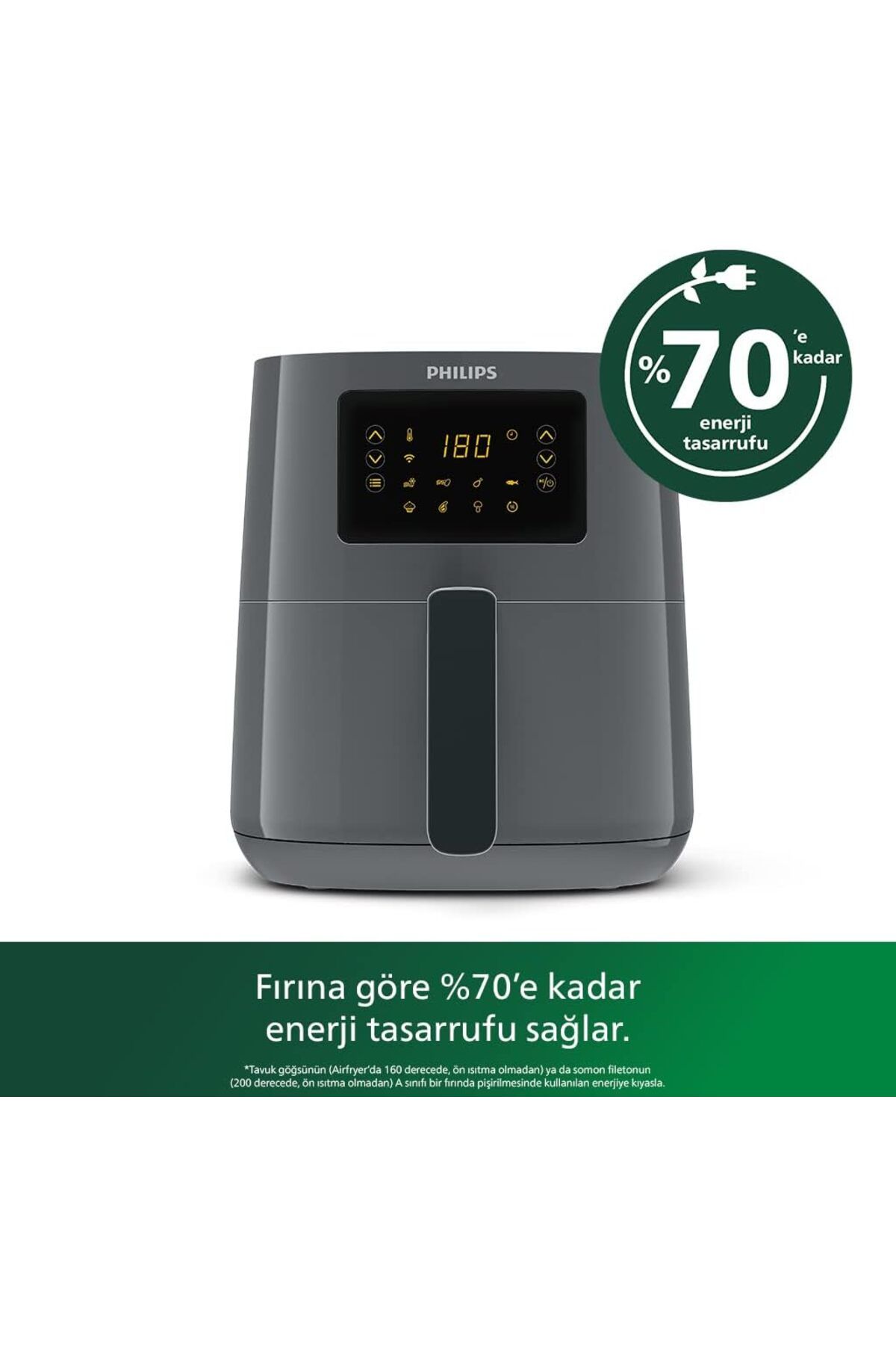 Philips 5000 serisi Airfryer Uzaktan Bağlantı 4.1 L Kapasite ve Philips Türk Kahve Makinesi