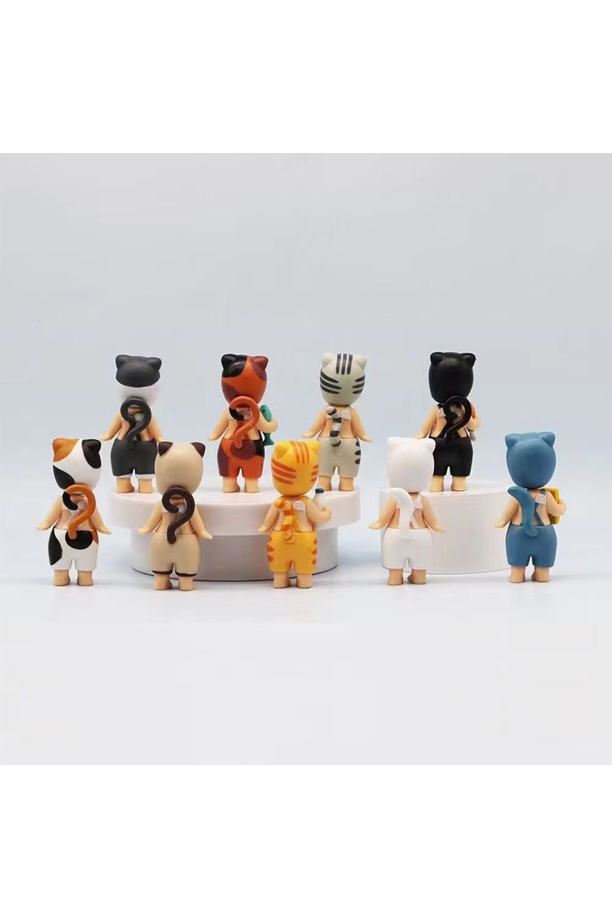 Choice-Random 1 Pcs Cat Cats Life Action Figures Toys Ornaments Dolls For Fans Children Christmas Gifts 1pc 5