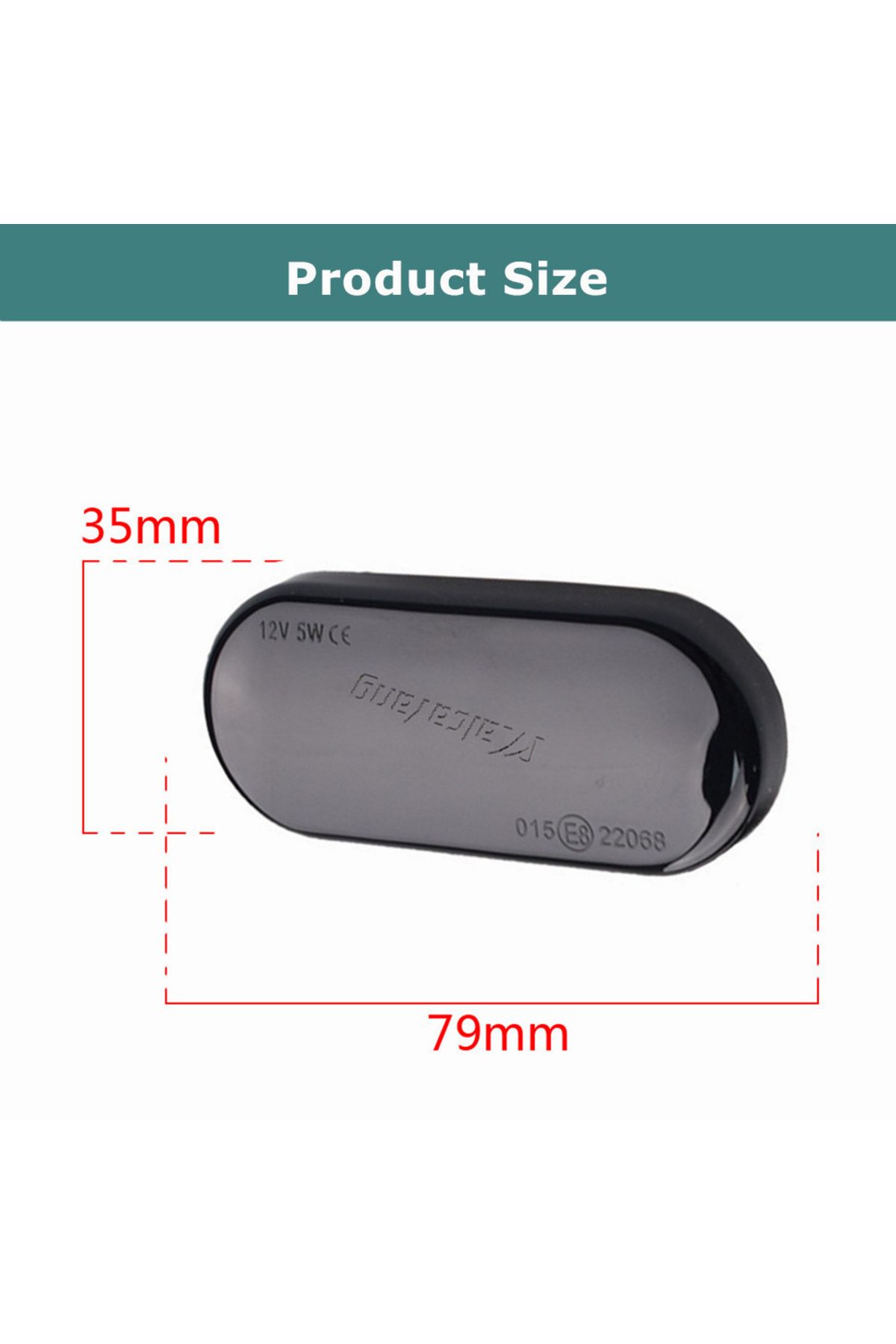 Choice-2X LED Dynamic Side Marker Turn Signal Light Indicator for VW Bora Golf 3 4 MK4 Jette Lupo Passat... 6