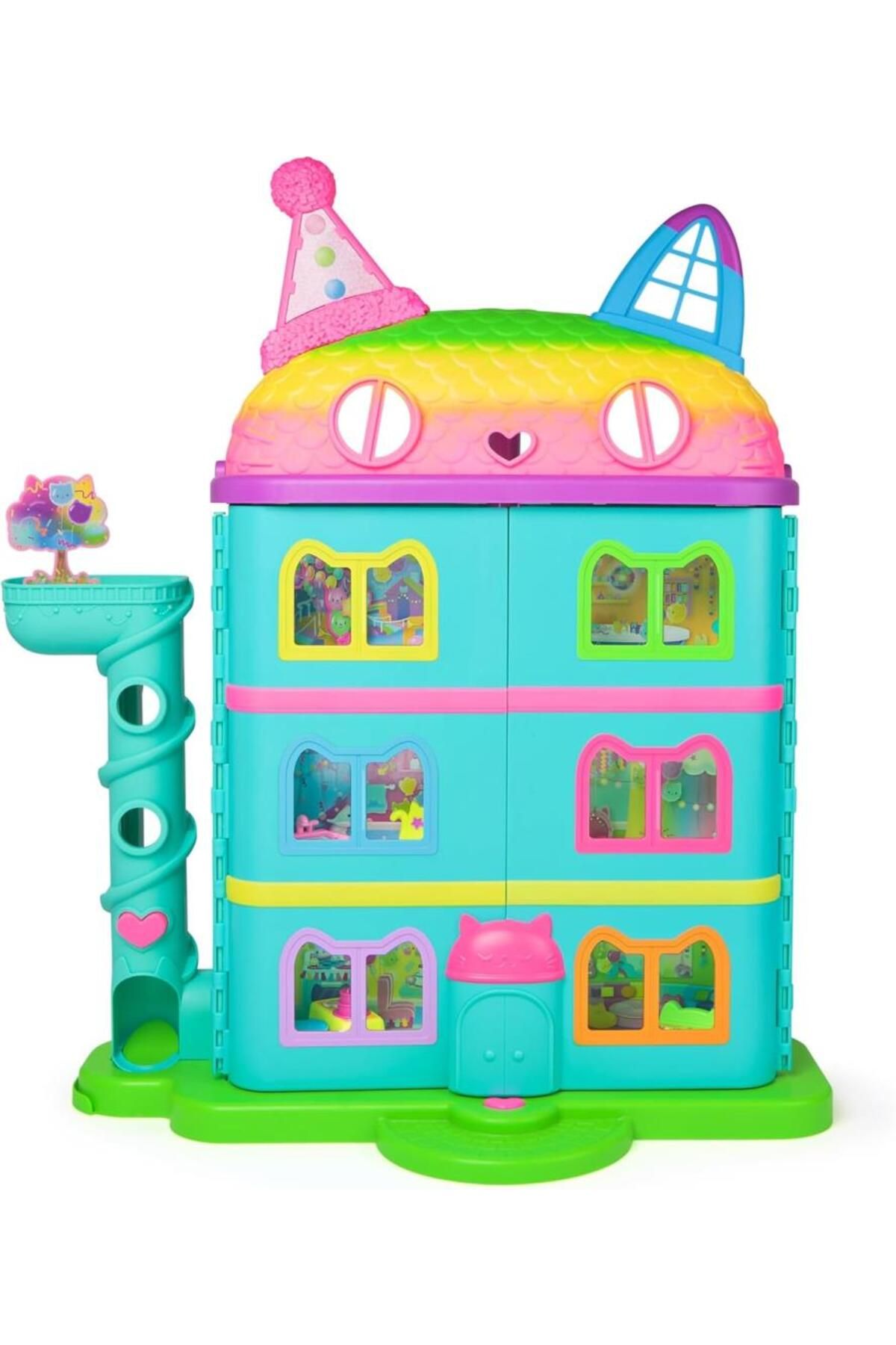 Tıfıl Toys Gabby Dollhouse Festival Evi Eğlenceli Müzikli Oyun Seti