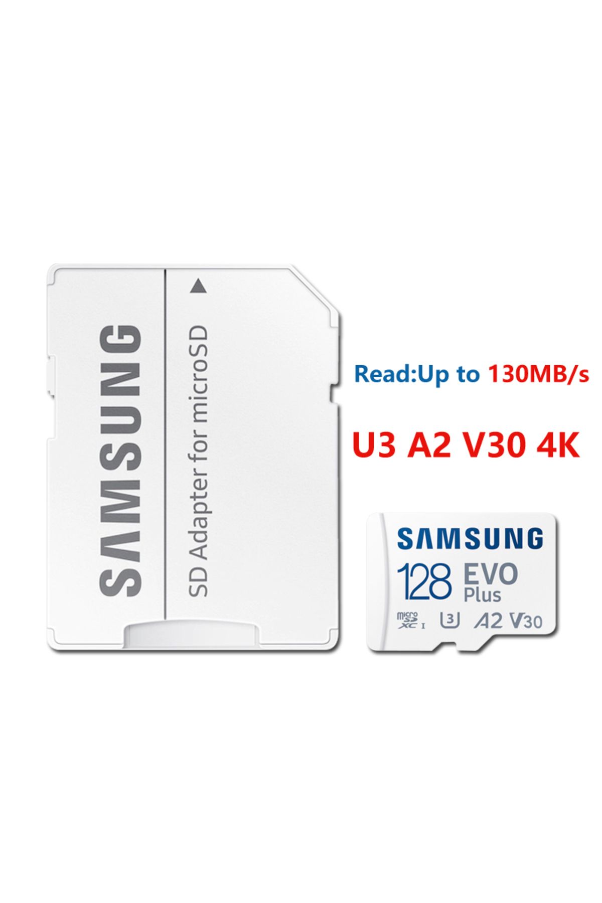 Choice-128gb Samsung Evoplus 64gb U1v10a1/128gb 256gb 512gb U3v30a2 Microsd Memory Tf Card Microsdxc Uhs-i 1