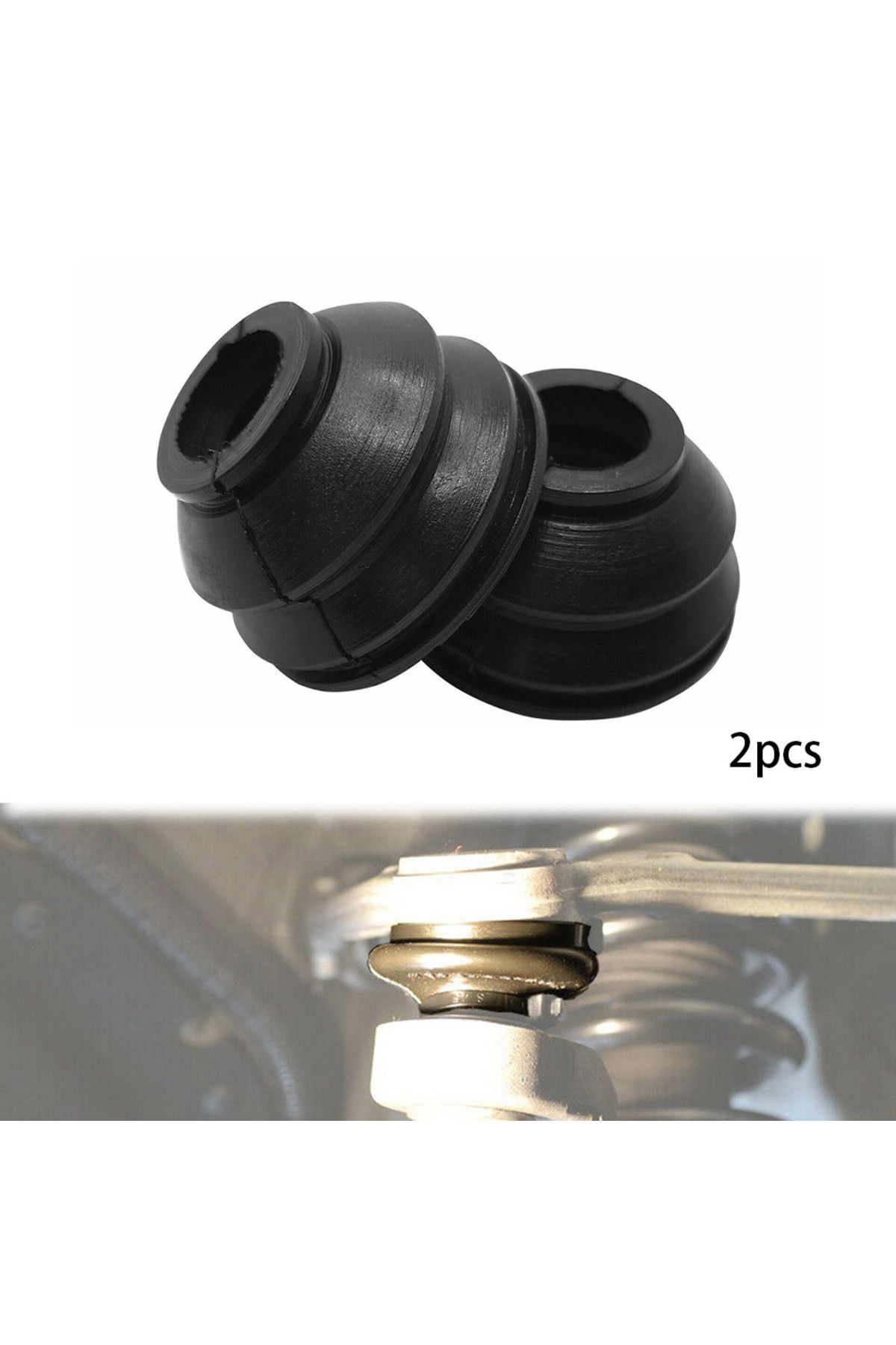 Choice-2pcs Universal Car Suspension Steering Ball Joint Rubber Dust Boot Cover Track Tie Turn Rods Ends... 6