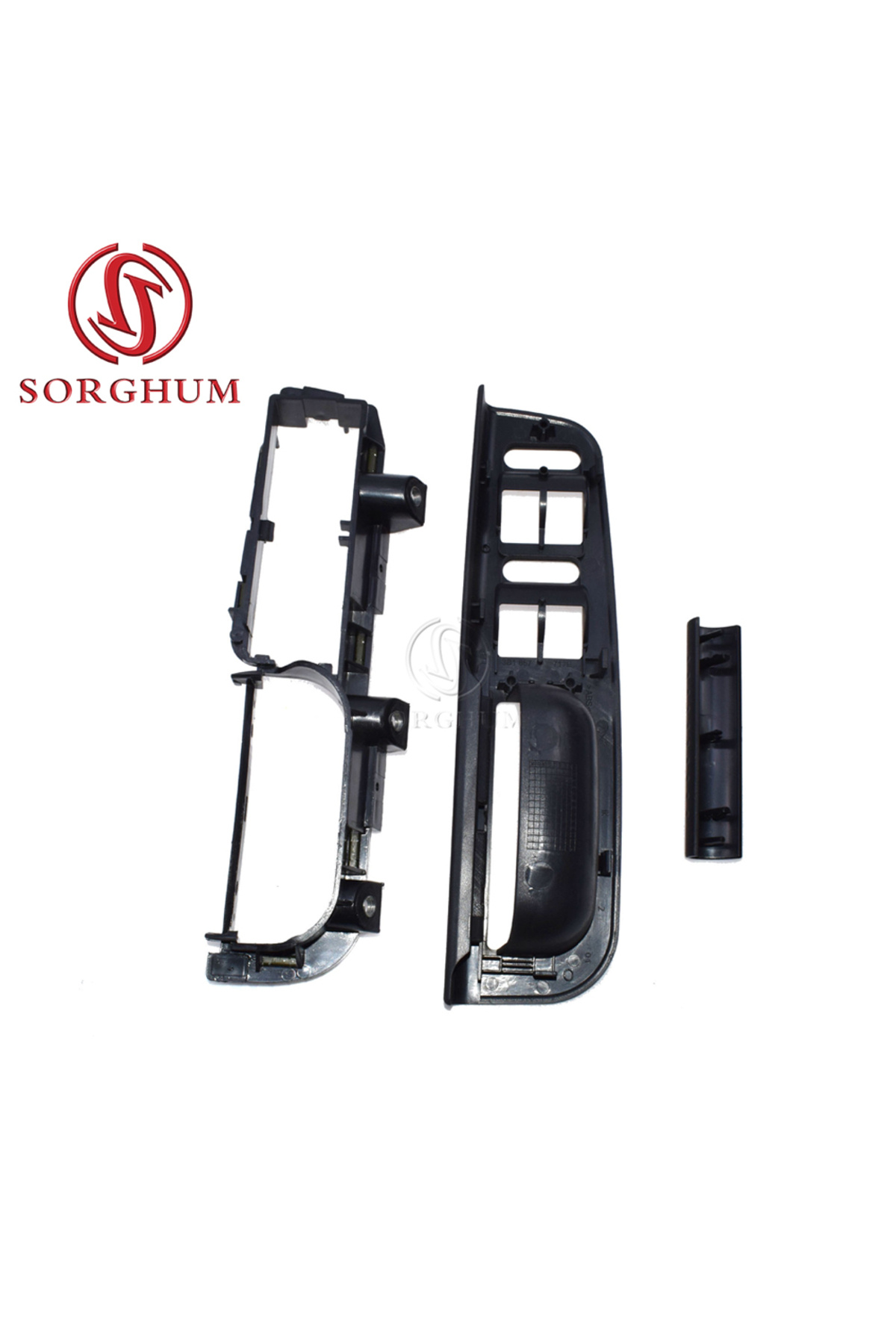 Choice-3b1867171e Sorghum 3b1867171e Front Left Door Pull Grab Handle Window Switch Panel Trim Bezel Braket 1