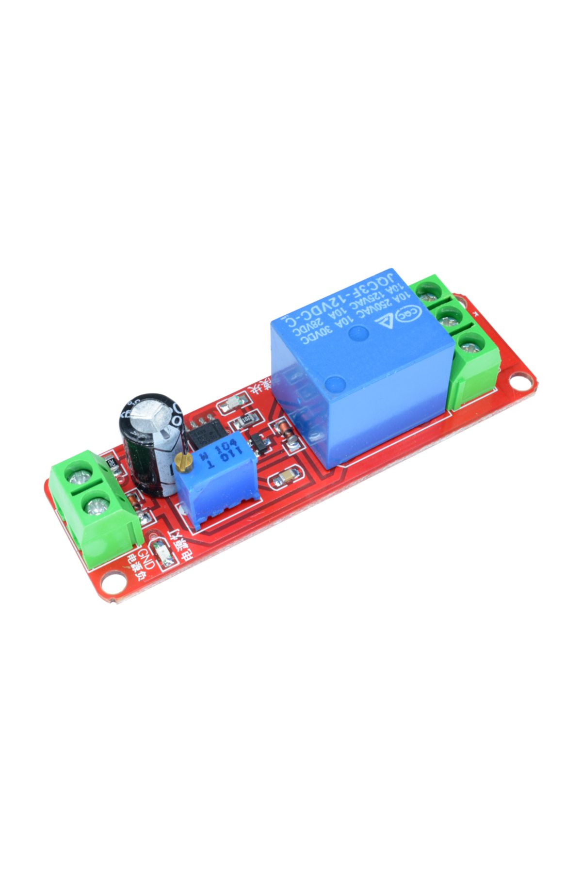 Aideepen-12v Dc 5v 12v Time Delay Relay Ne555 Time Relay Shield Timing Relay Timer Control Switch Car Relays 8