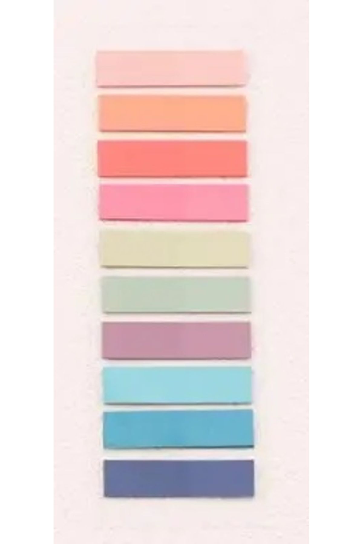 Choice-D 200 Sheets Morandi Transparent Fluorescent Index Tabs Pet Arrow Flags Sticky Note For Page Marker. 1