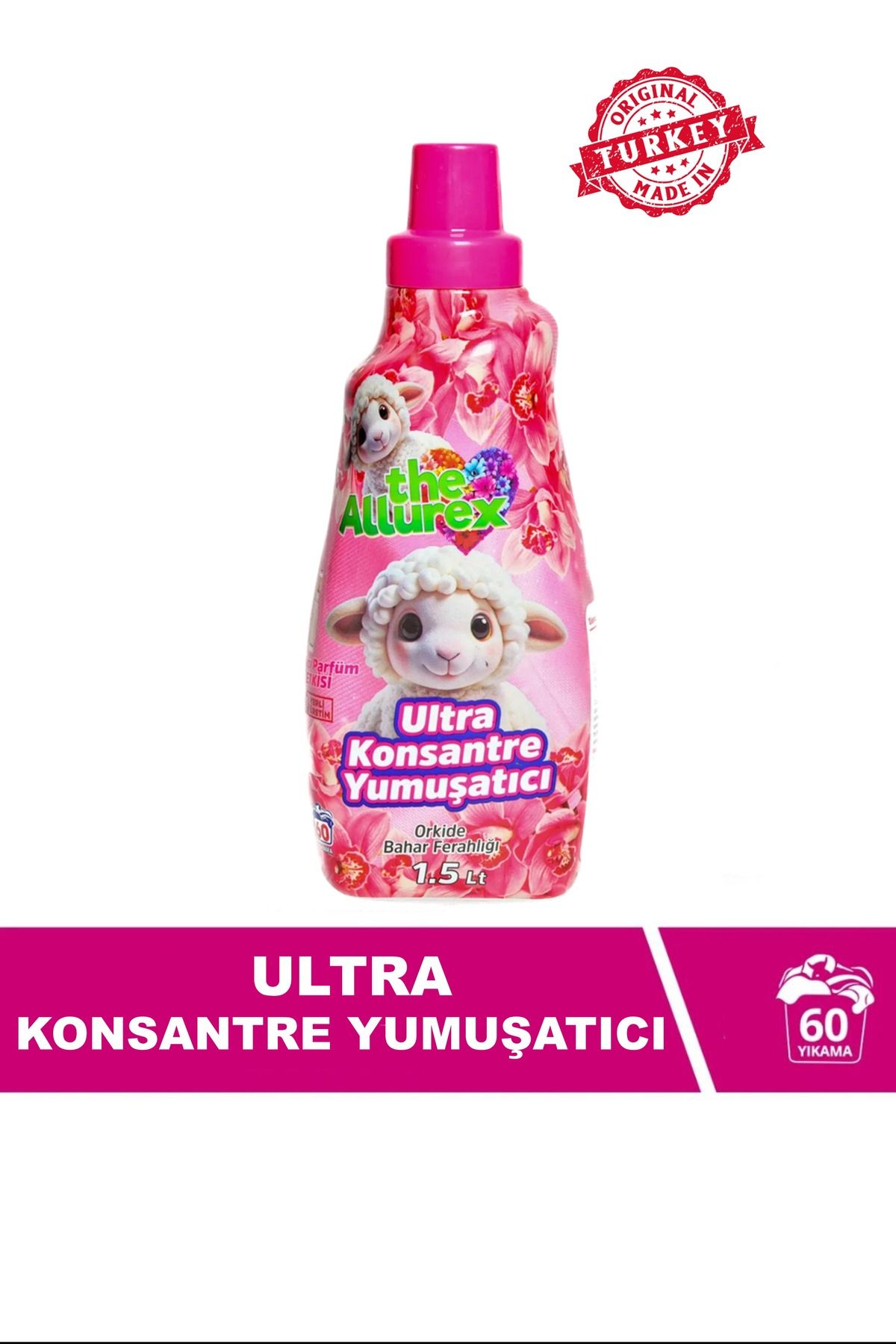 The Allurex Çamaşır Yumuşatıcı Orkide Çiçeği 1500 ml