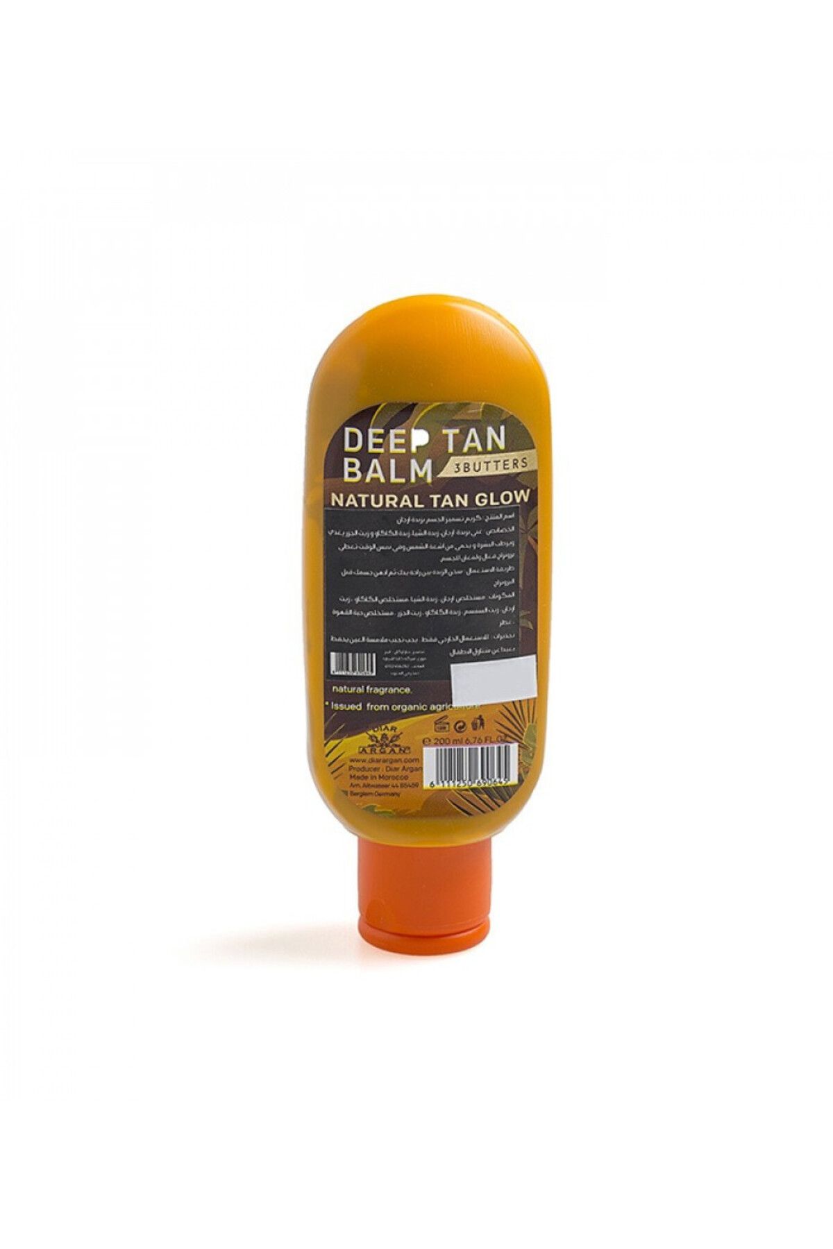 Diar argan-Deep Tan Balm With Argan Butter 200ml 2