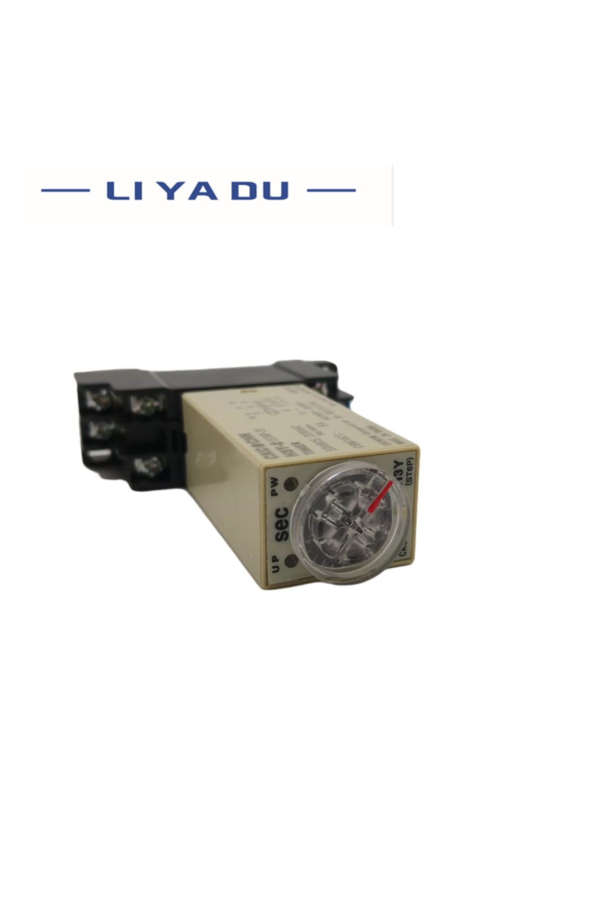 liyadu-Dc12v 3min Rotary Knob Dpdt 10s/30s/60s/3m/5m/10m/30m/60m Delay Timer Time Relay Ac220v Dc24v 12v H3 5