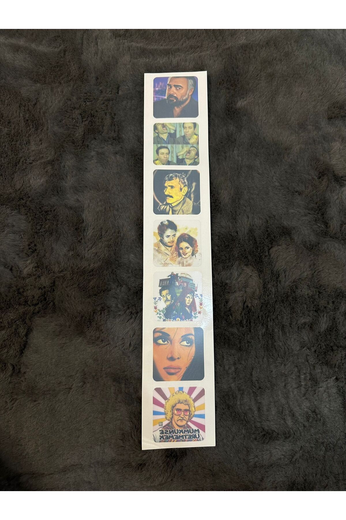 MOTTOMOR Ön Cam Pulu Sticker Set 7'li Nostaljik Modeller 2