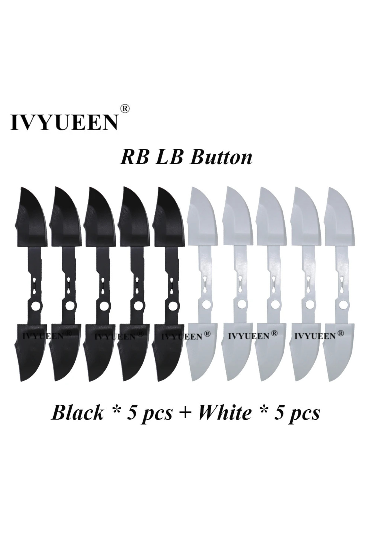 Choice-Mix 5 Rb Lb Ivyueen 10 Sets For Xbox Series X S Controller Rb Lb Bumper Trigger Button Mod Kit Middl 1