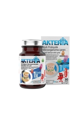 AKTERİA Akteria Multi Probiyotik Mikroorganizma Içeren Enterik Kapsül Takviye...