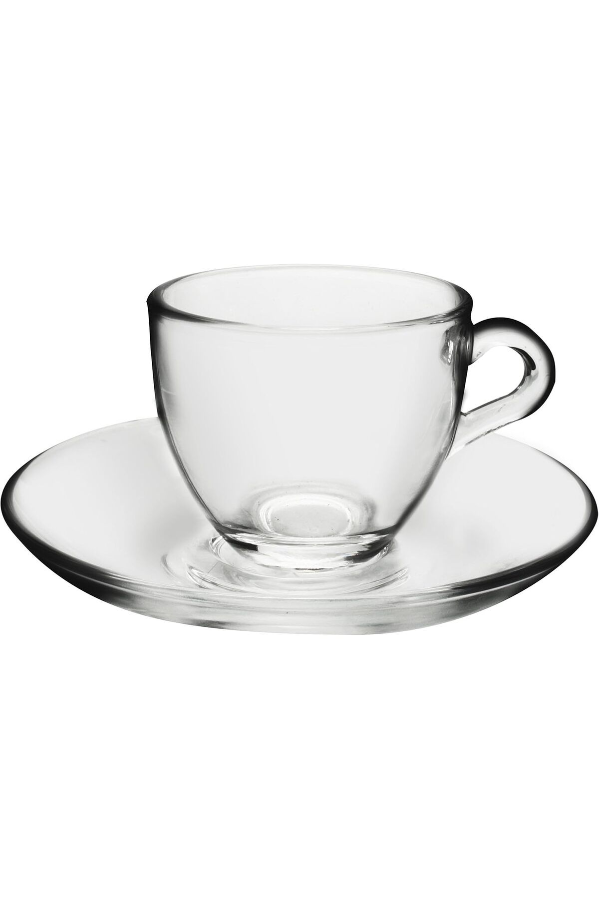 STOREMAX srhtDS Basic 6 Parça Fincan Seti, Sade, 90 ml Desing 266450