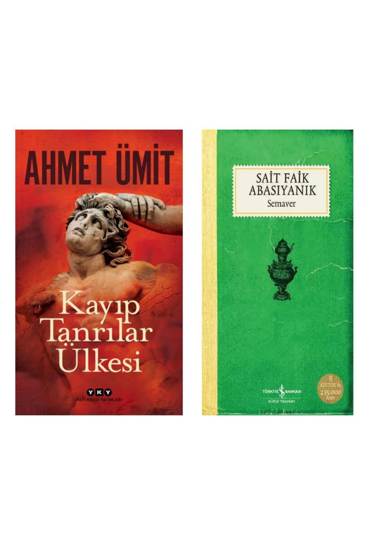 Yapı Kredi Yayınları Kayıp Tanrılar-Ülkesi  Ahmet Ümit Semaver - Sait Faik Abasıyanık