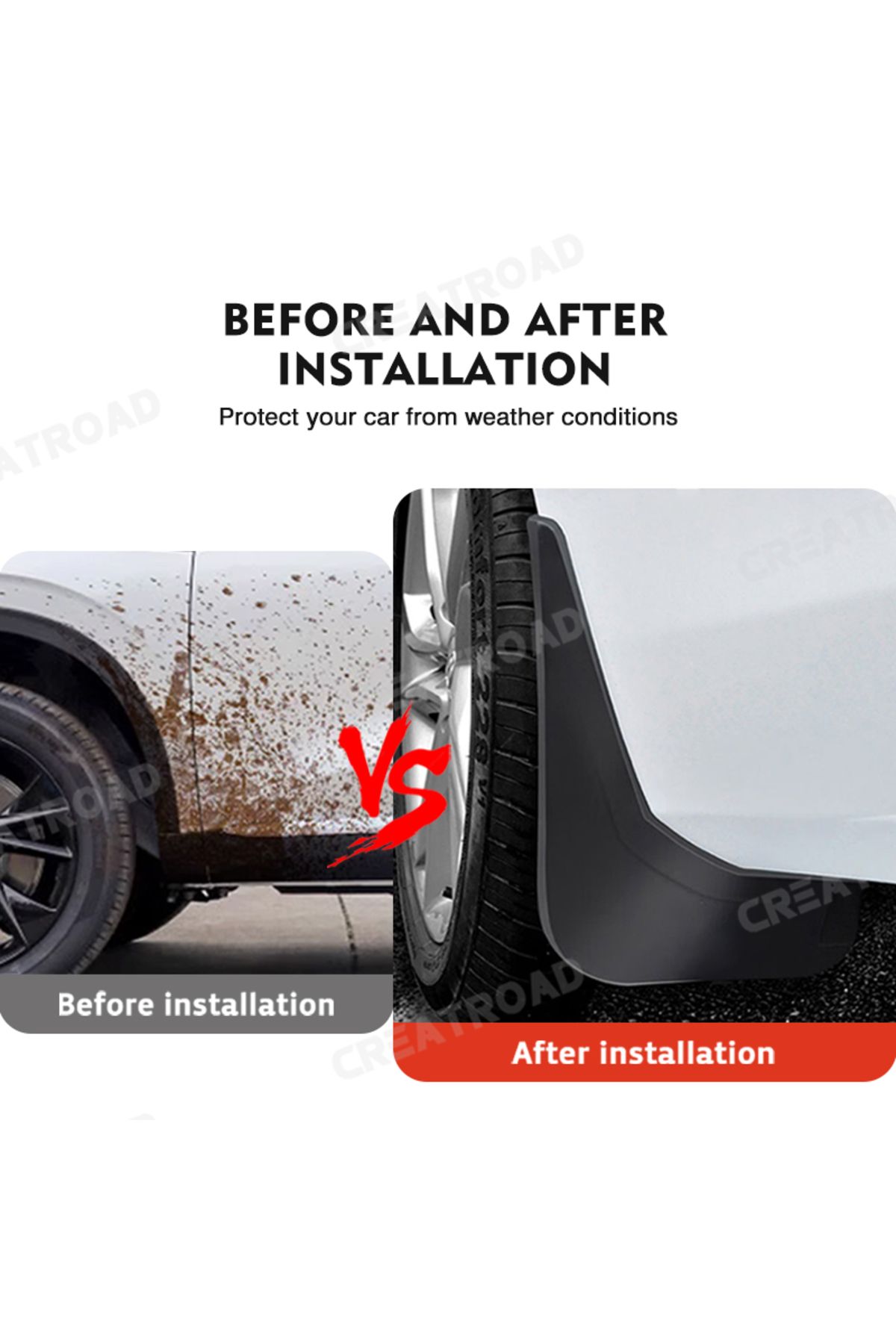 Choice-Car Mud Flaps For Toyota Verso 2009-2018 Mudflaps Splash Guards Mud Flap Mudguards Fender 2010 20... 5