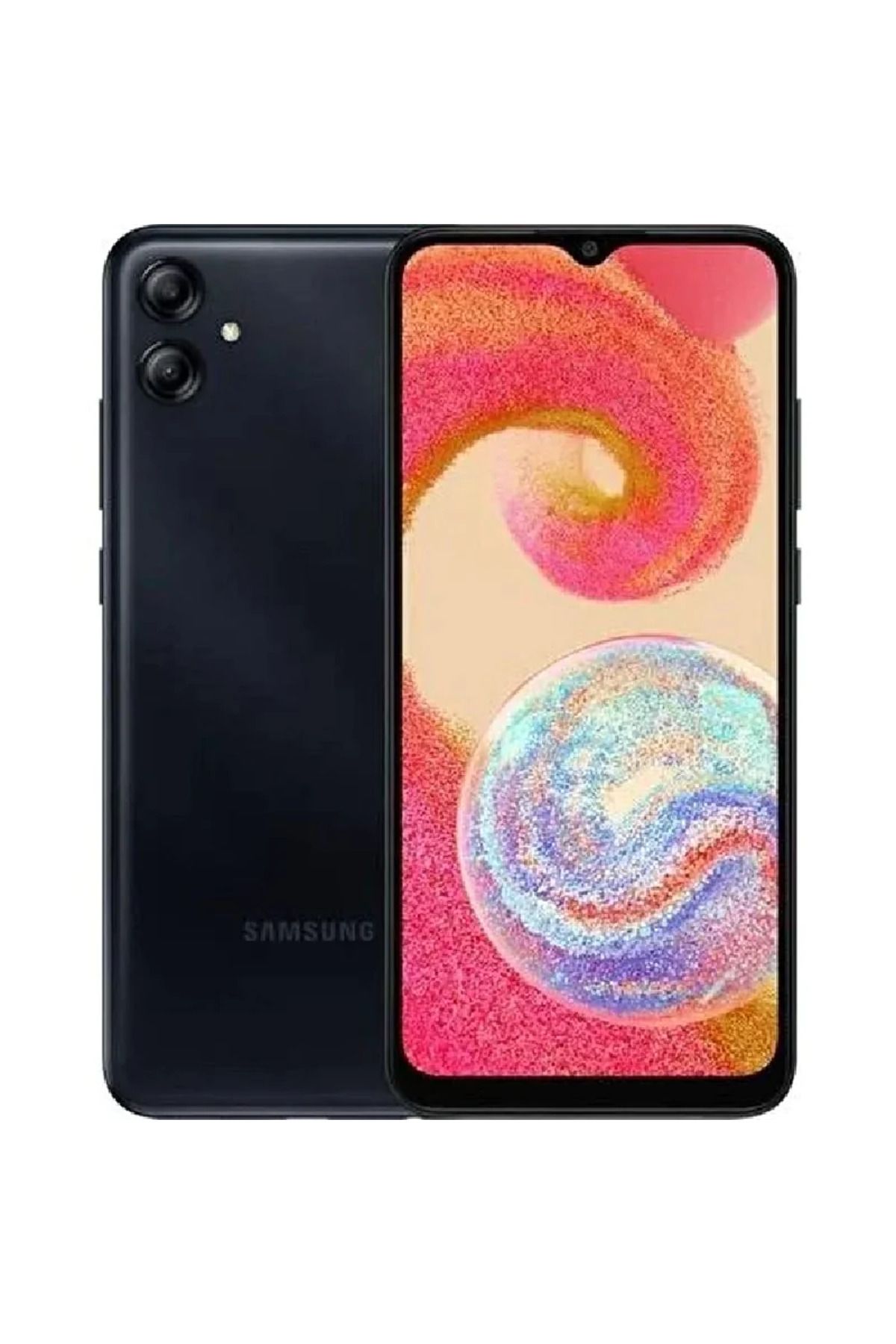 Samsung Yenilenmiş Samsung Galaxy A04E 128 GB Siyah Cep Telefonu (12 Ay Garantili) - A Kalite