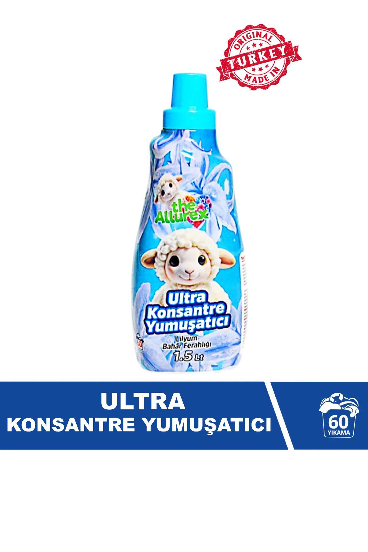 The Allurex Çamaşır Yumuşatıcı Lilyum Ferahlığı 1500 ml