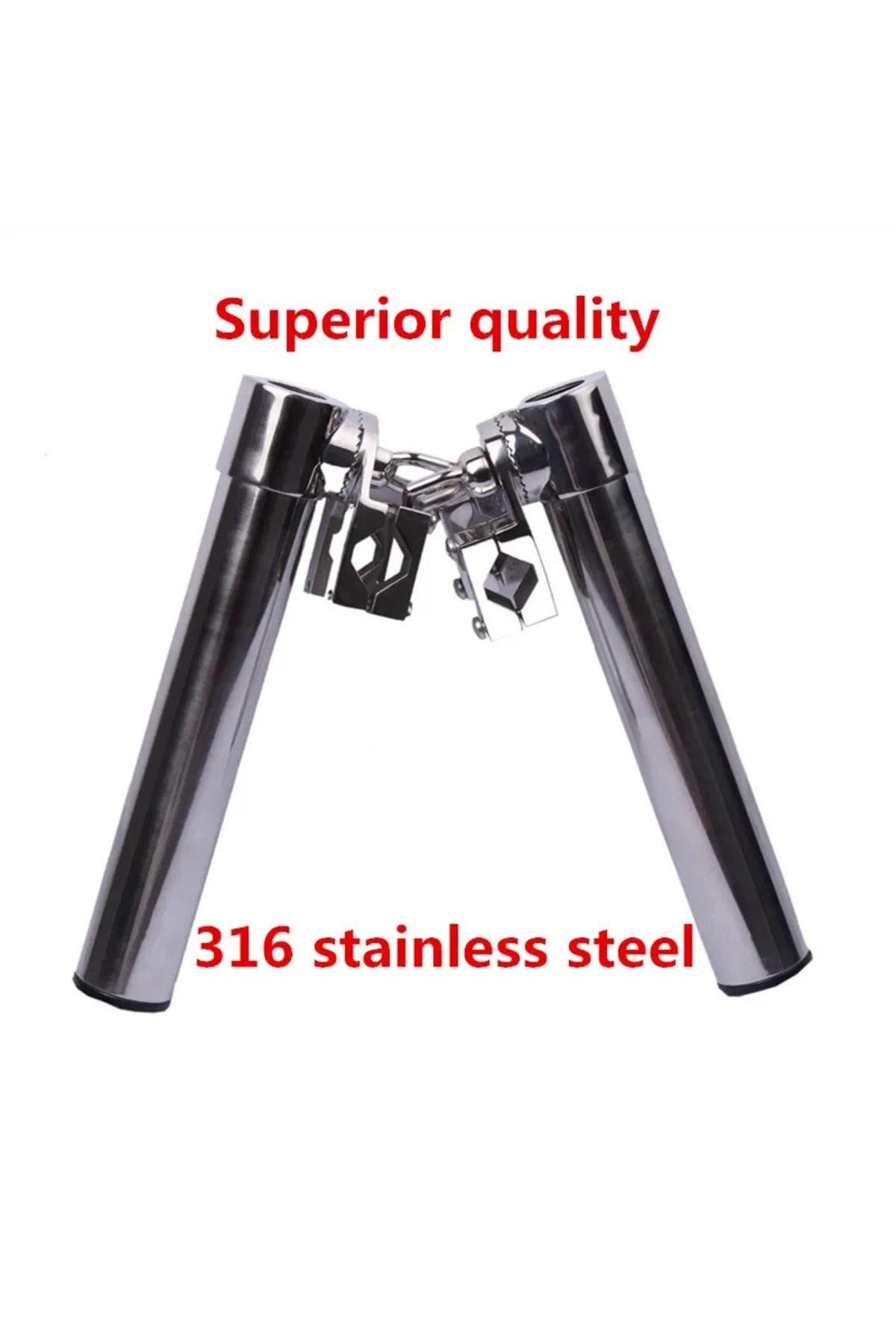 Choice-Boat Fishing Rod Holder, 316 Stainless Steel, Clamp-on, Marine Yacht Rod Pod, Fishing Tool, High ... 6