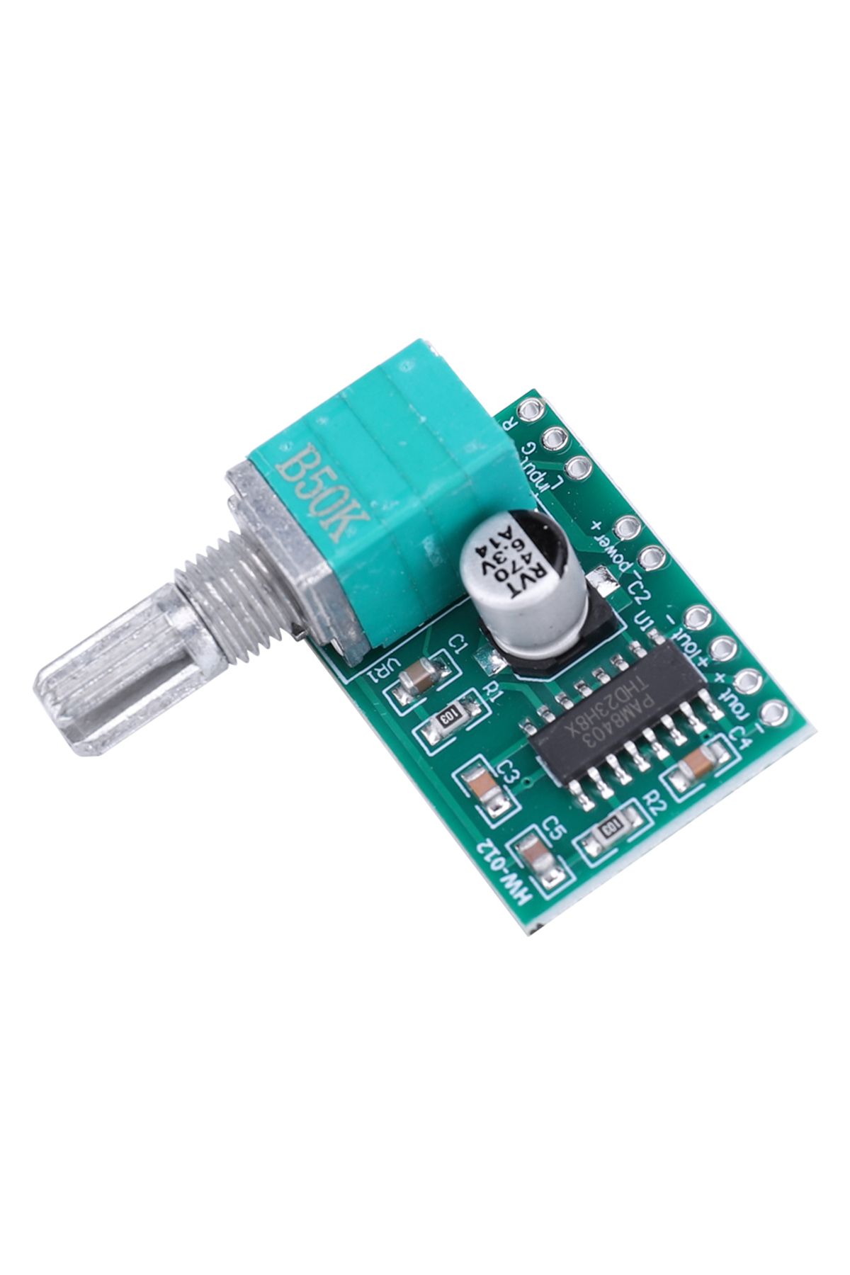 ALLOYSEED-Pam8403 Digital Audio Amplifier Board 5v Power Amplifier Board 3w*2 With Volume Control Usb Power 5