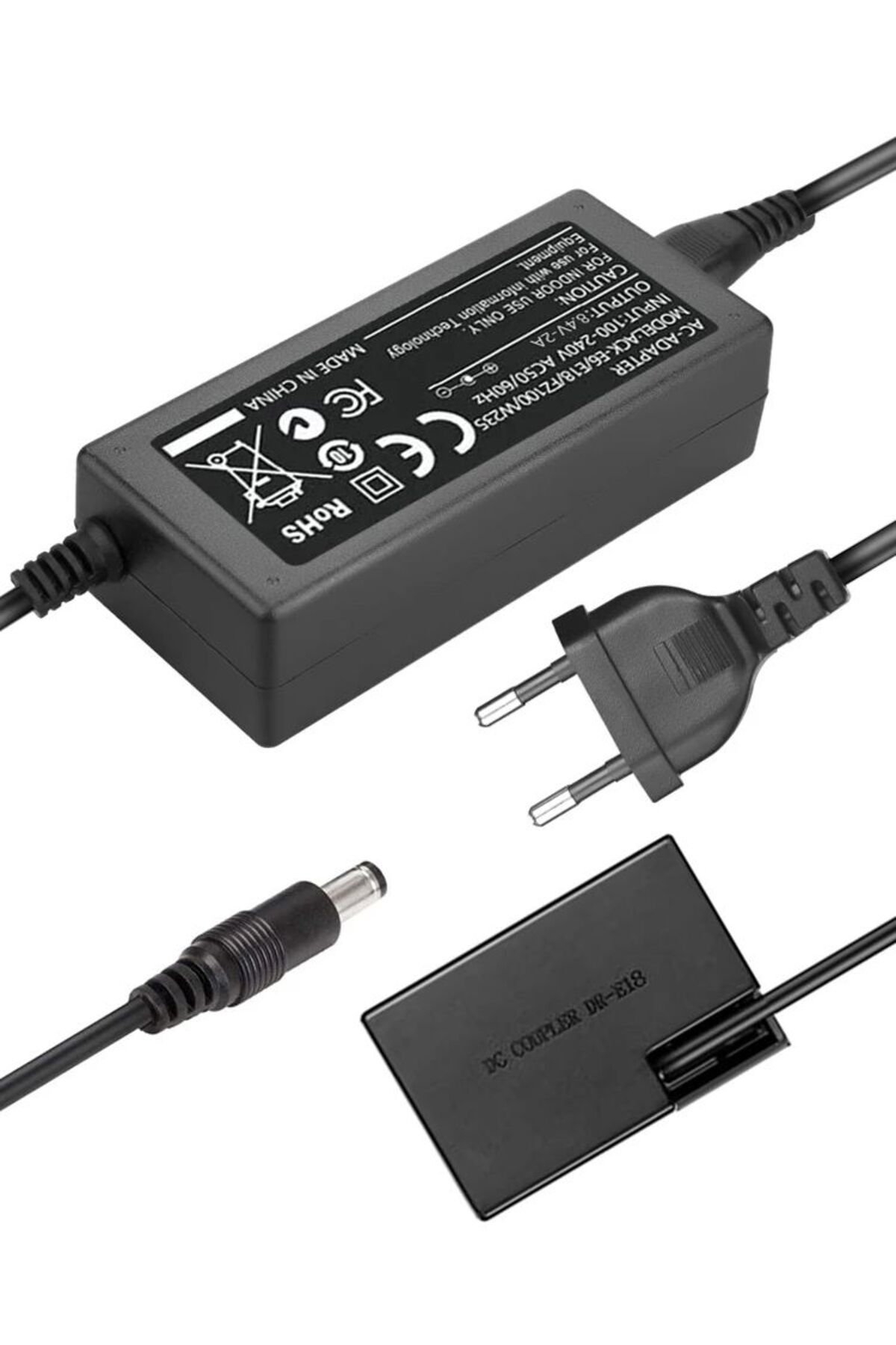 Choice-مجموعة محول طاقة تيار متردد للبطارية الوهمية LP-E17 ACK-E18 DR-E18 DC Coupler لكاميرا Canon EOS Rebel SL2 SL3 T 8